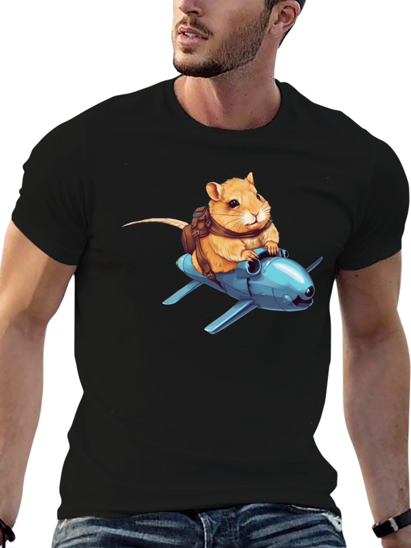 Gerbil Aviator T-Shirt