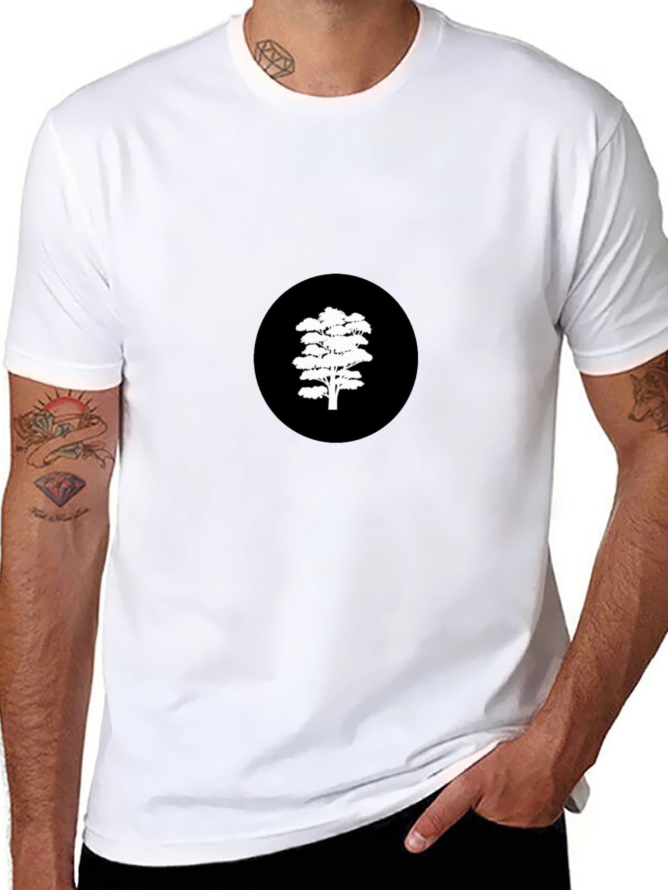 Black Tree Graphic Tee
