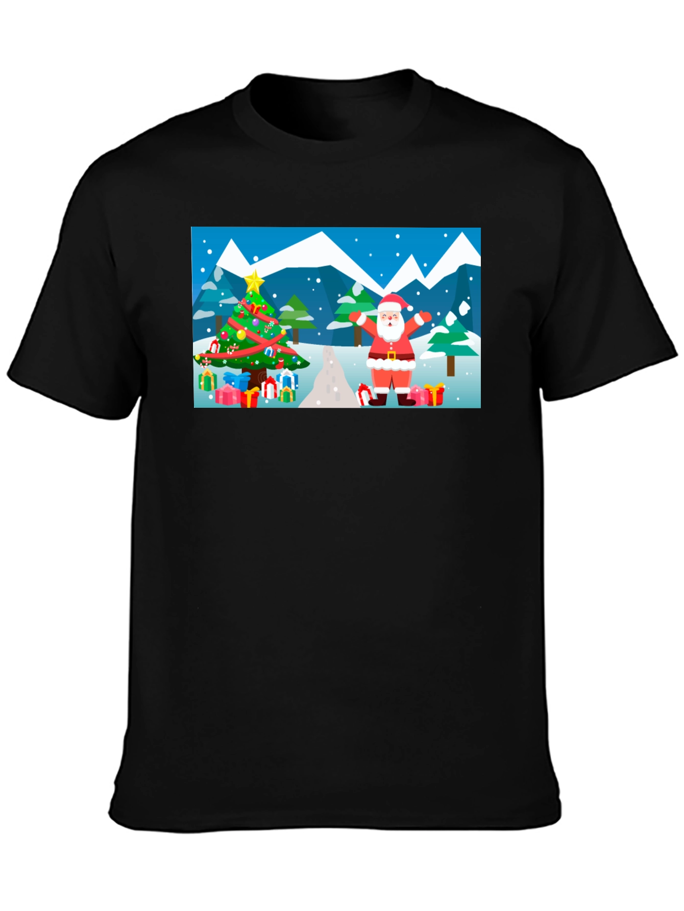 Festive Santa Christmas T-Shirt