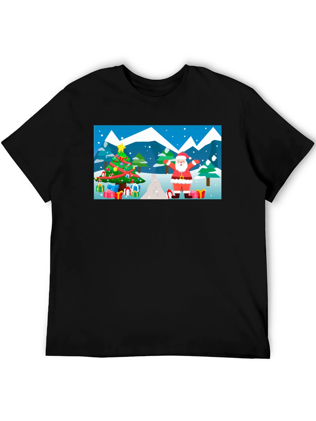 Festive Santa Christmas T-Shirt