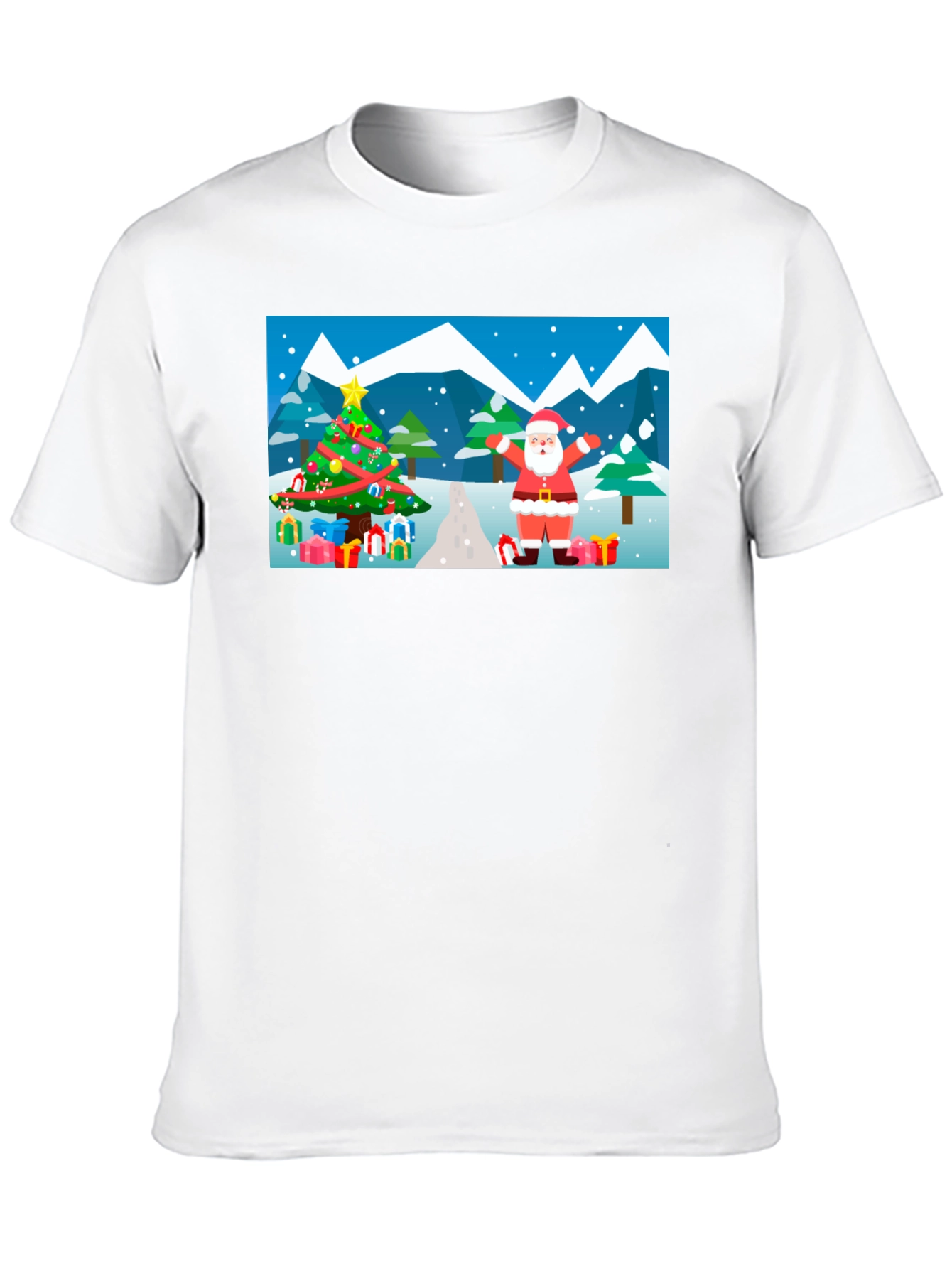 Festive Santa Christmas T-Shirt
