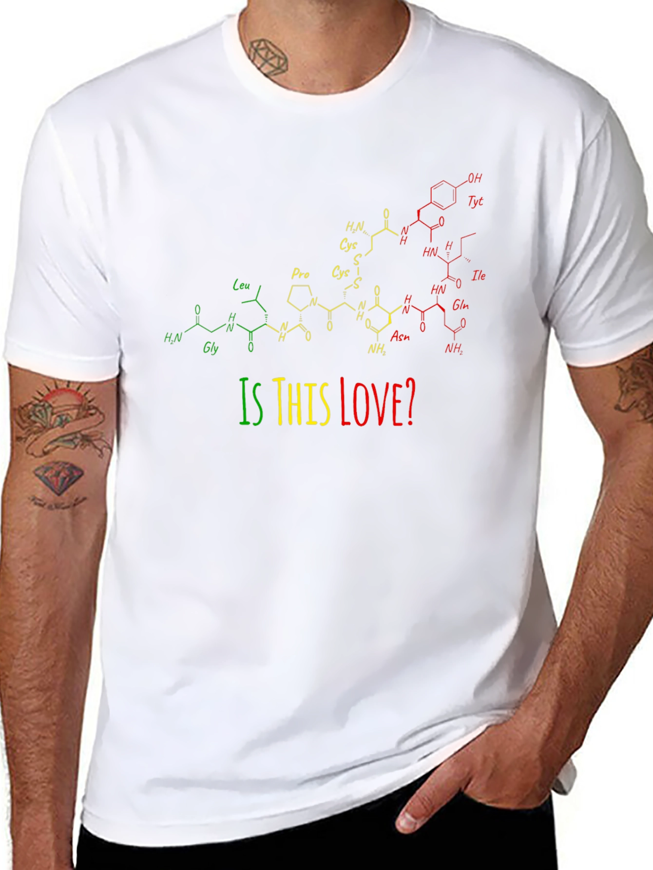 Is This Love? Molecule Graphic T-Shirt
