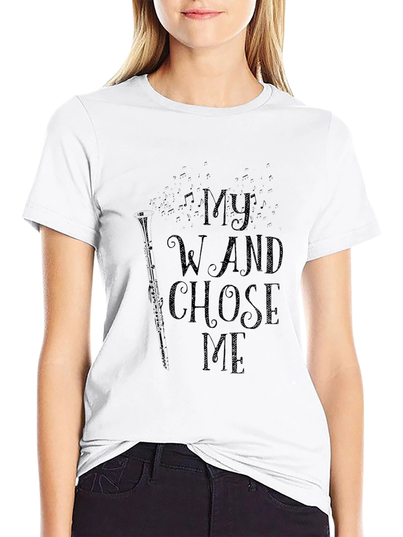 My Wand Chose Me T-Shirt - Musician Gift