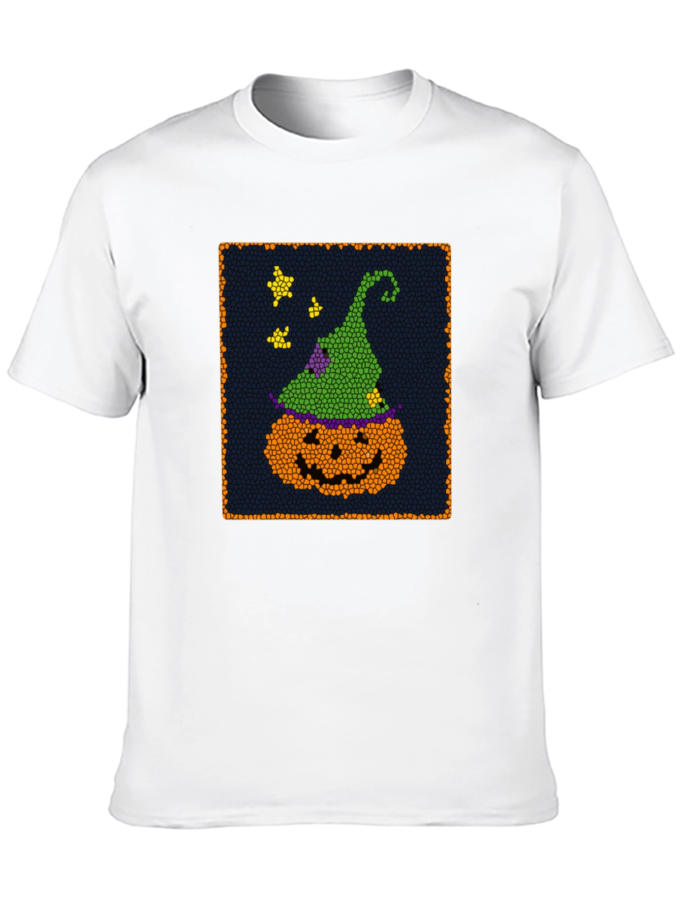 Halloween Pumpkin Witch Hat T-Shirt - Spooky Season