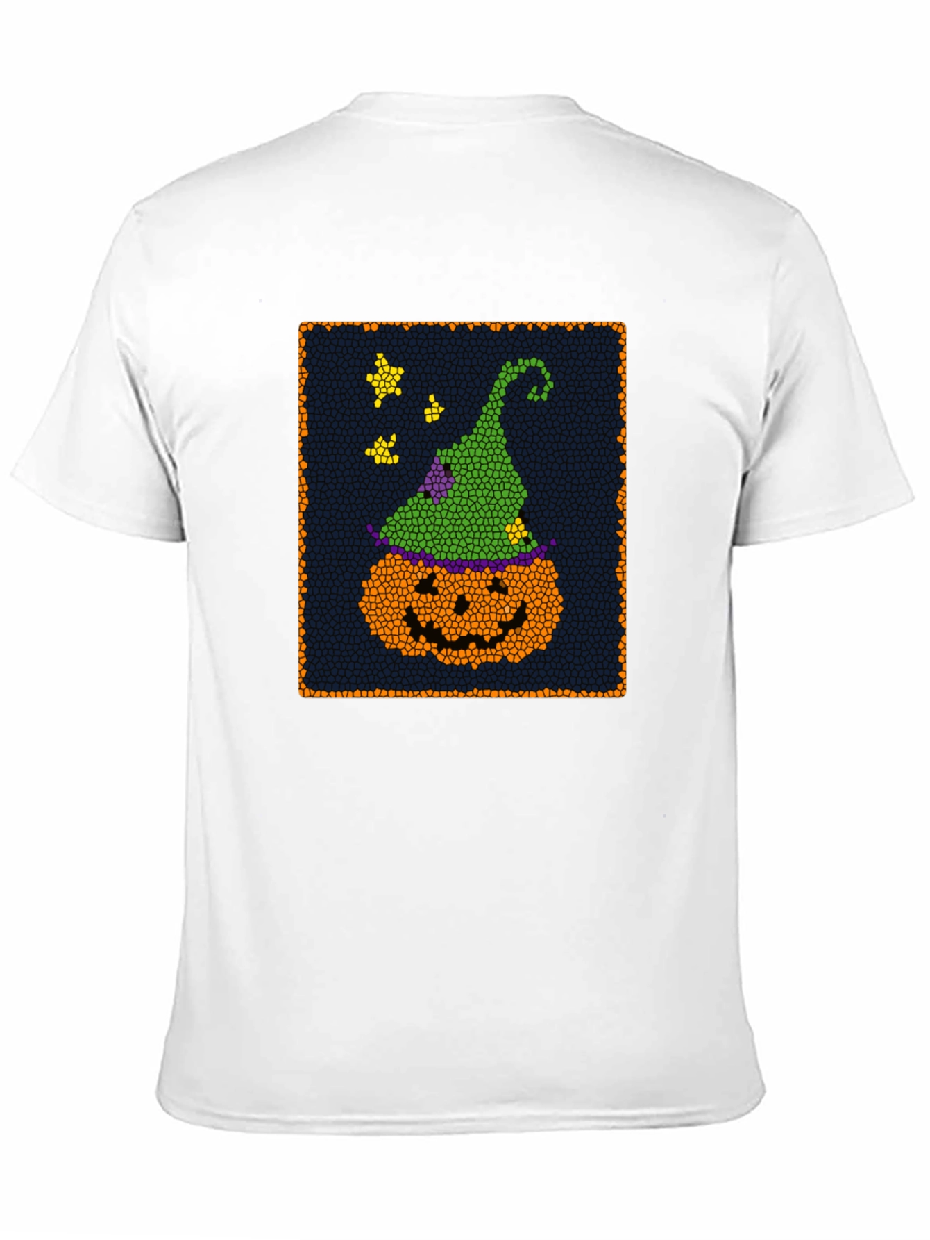 Halloween Pumpkin Witch Hat T-Shirt - Spooky Season