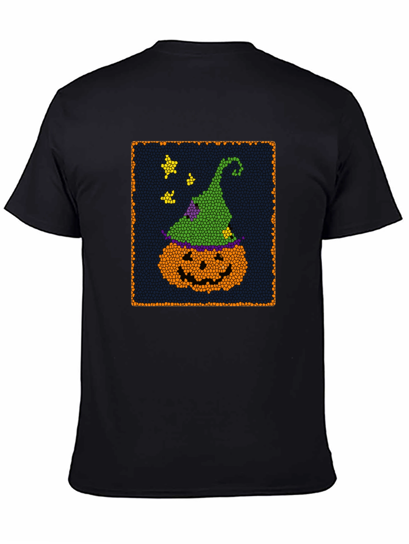 Halloween Pumpkin Witch Hat T-Shirt - Spooky Season