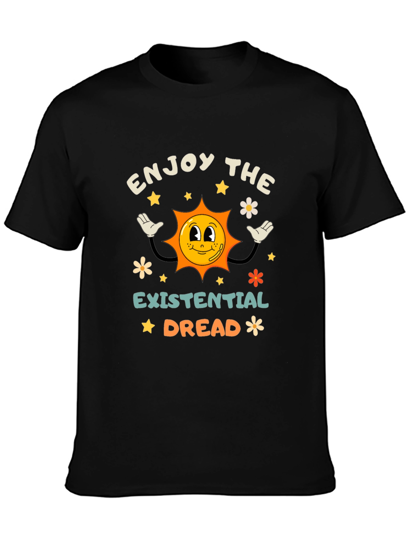 Enjoy Existential Dread Black T-Shirt