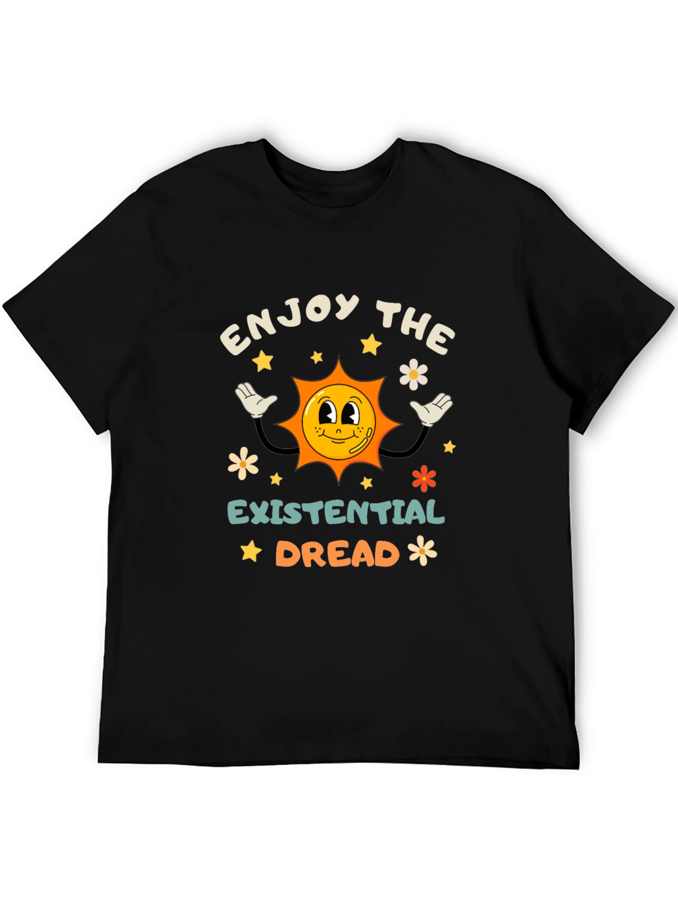 Enjoy Existential Dread Black T-Shirt