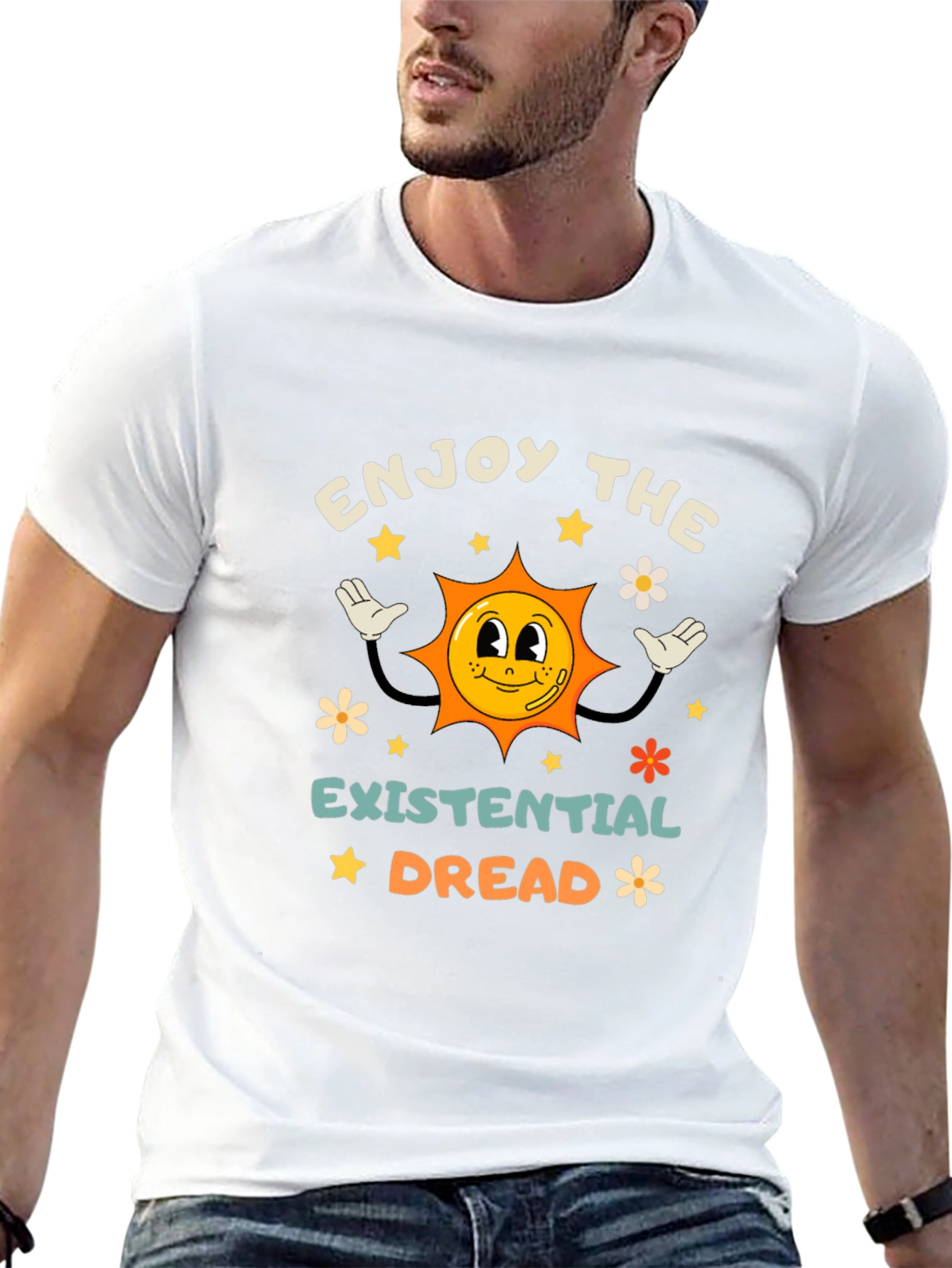 Enjoy Existential Dread Black T-Shirt