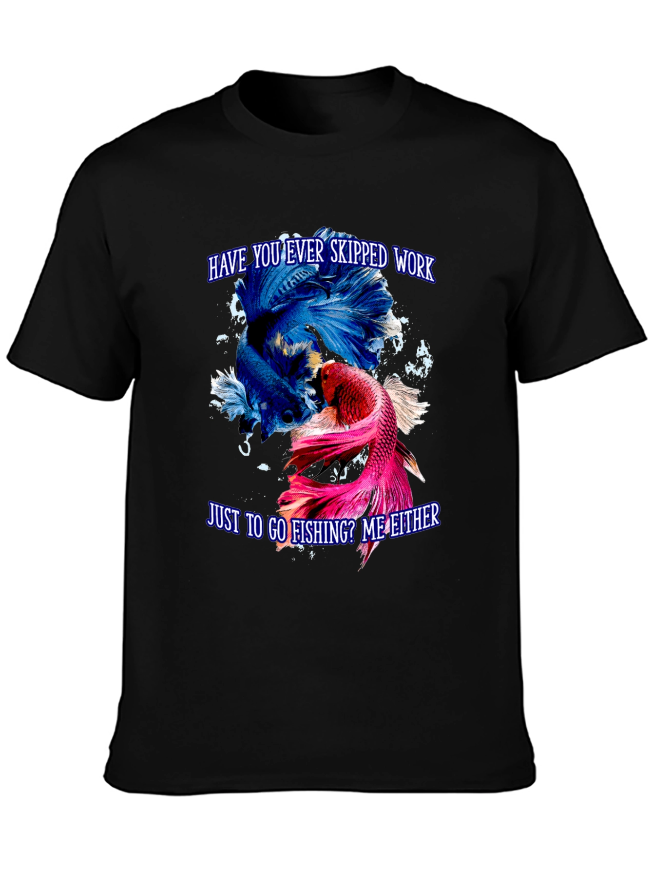 Fishing T-Shirt: Skipped Work to Fish? Graphic Tee