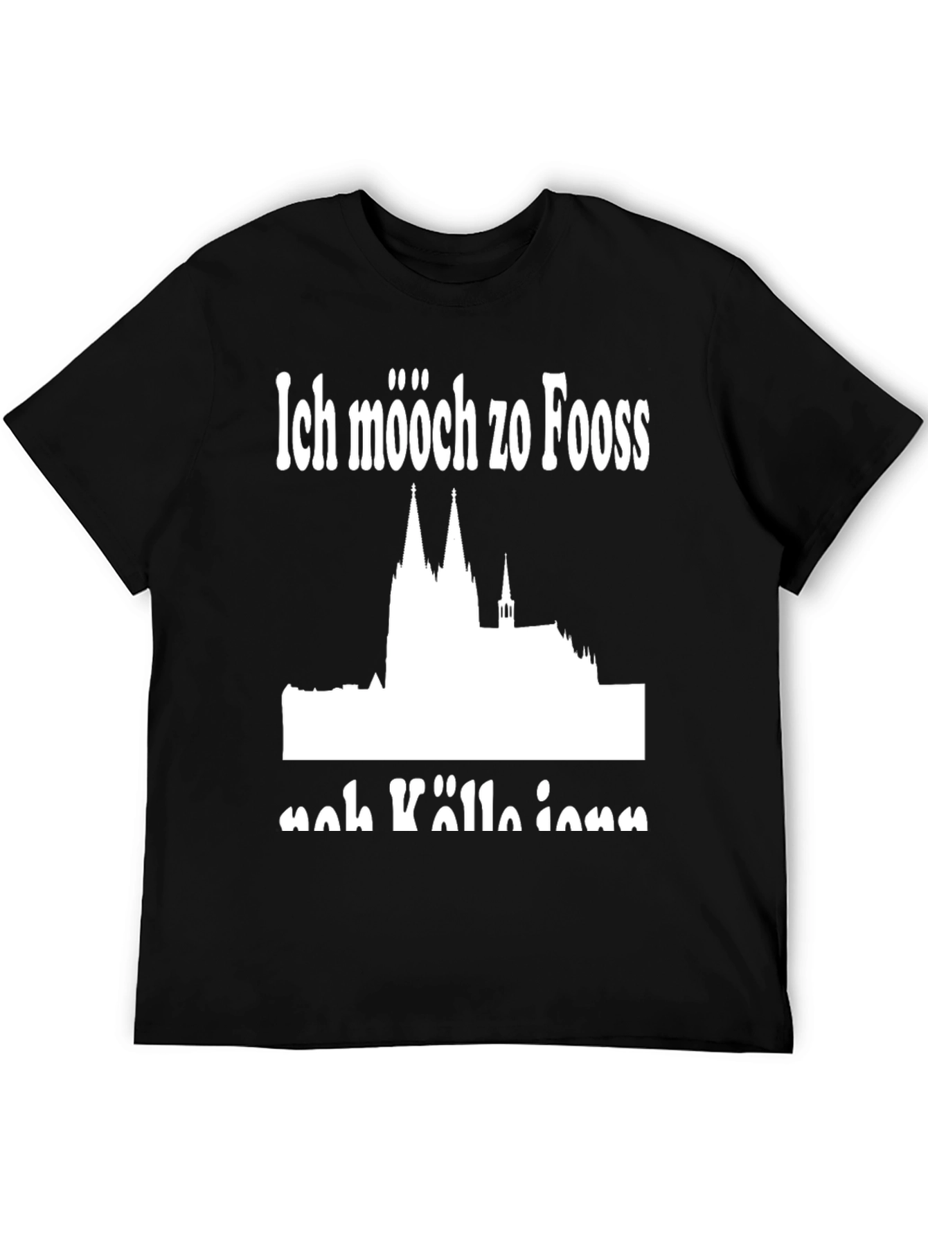 Ich mööch zo Fooss noh Kölle ioon T-Shirt