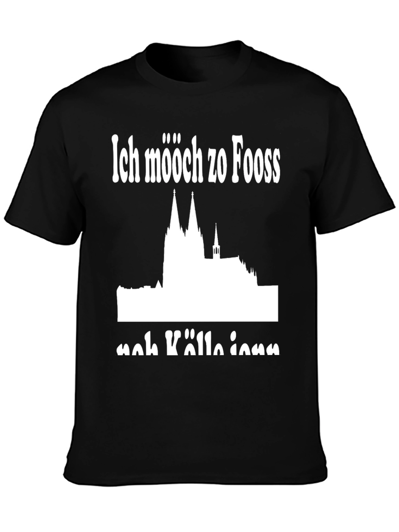 Ich mööch zo Fooss noh Kölle ioon T-Shirt