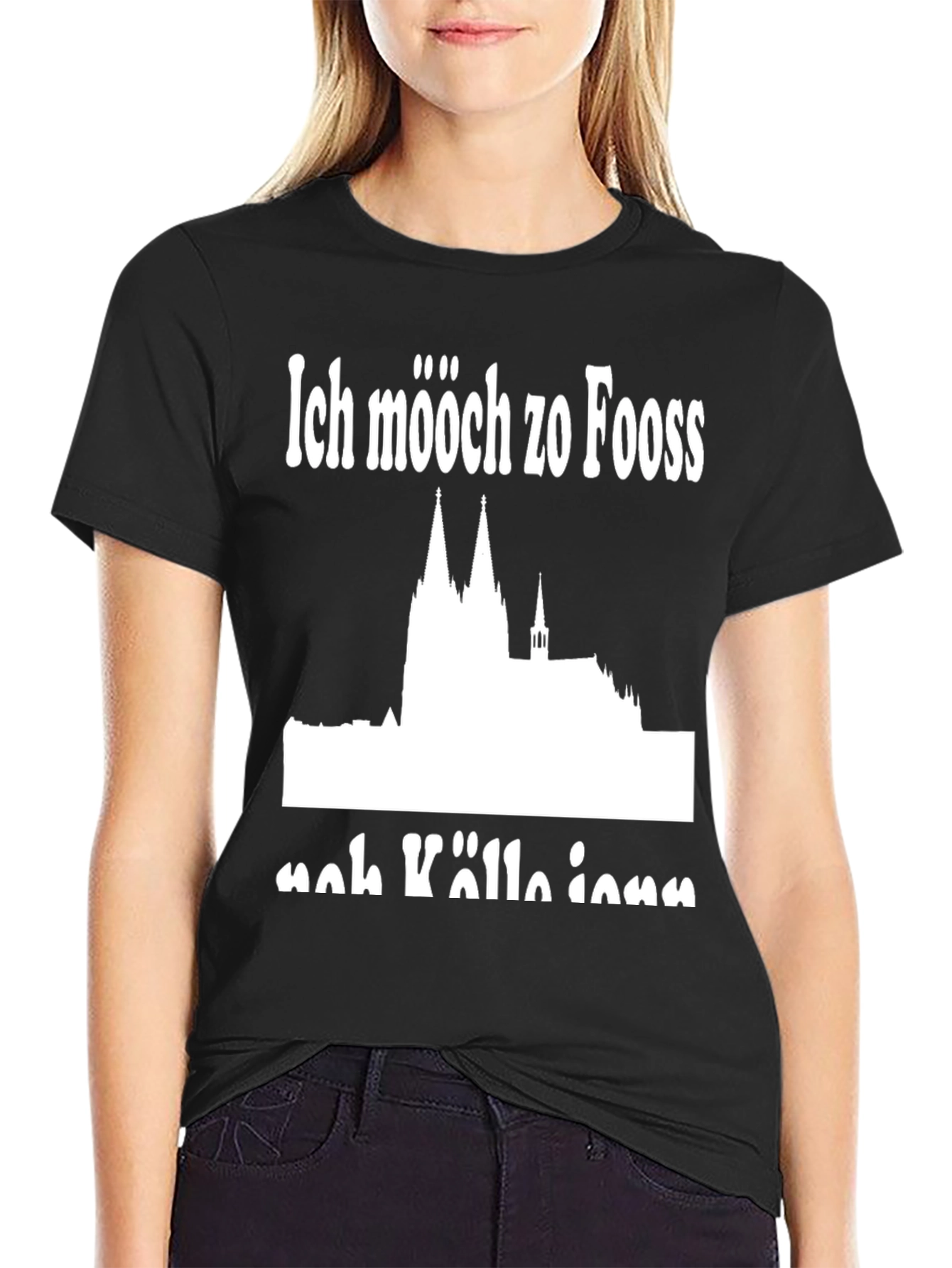 Ich mööch zo Fooss noh Kölle ioon T-Shirt