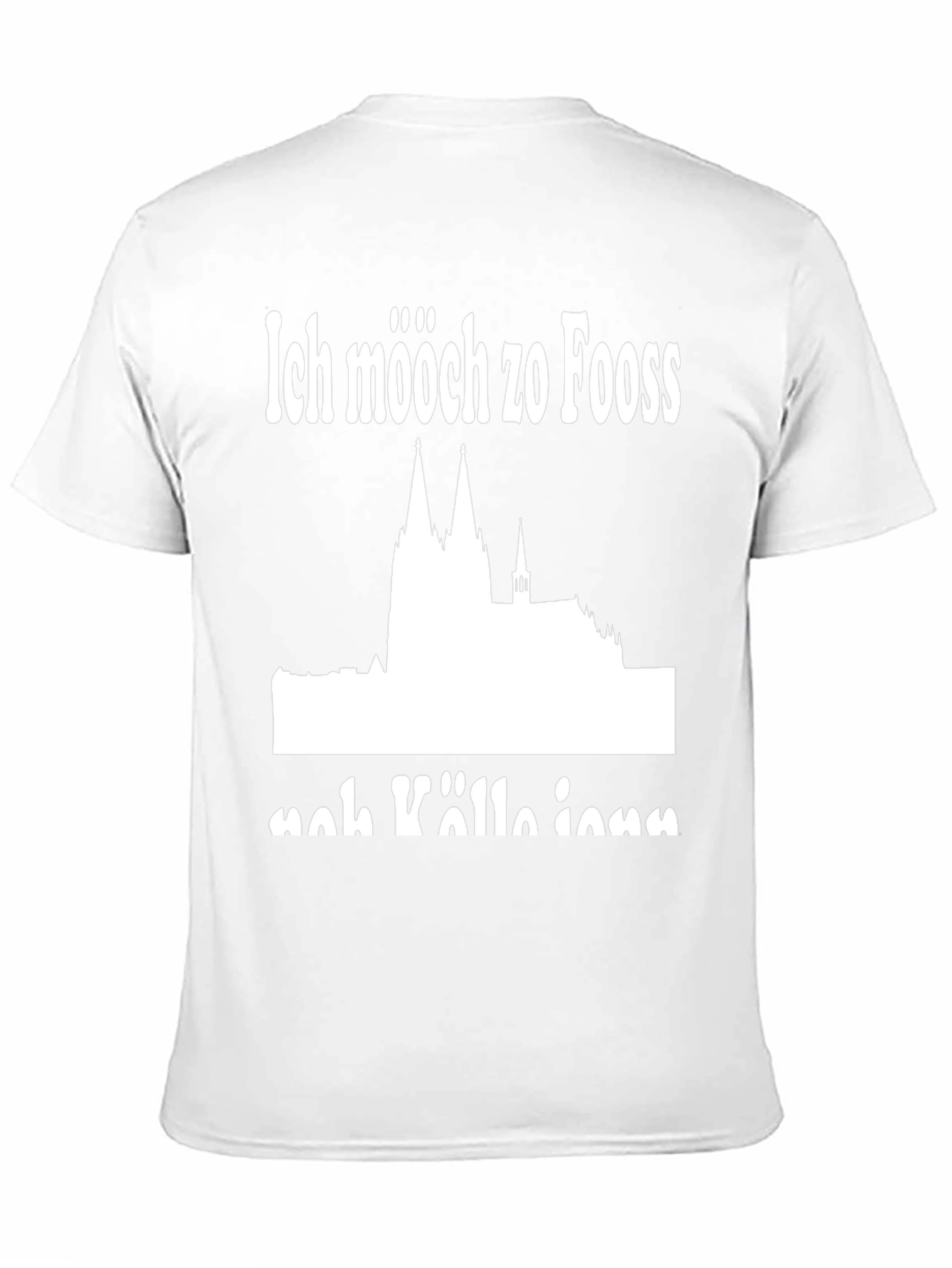 Ich mööch zo Fooss noh Kölle ioon T-Shirt