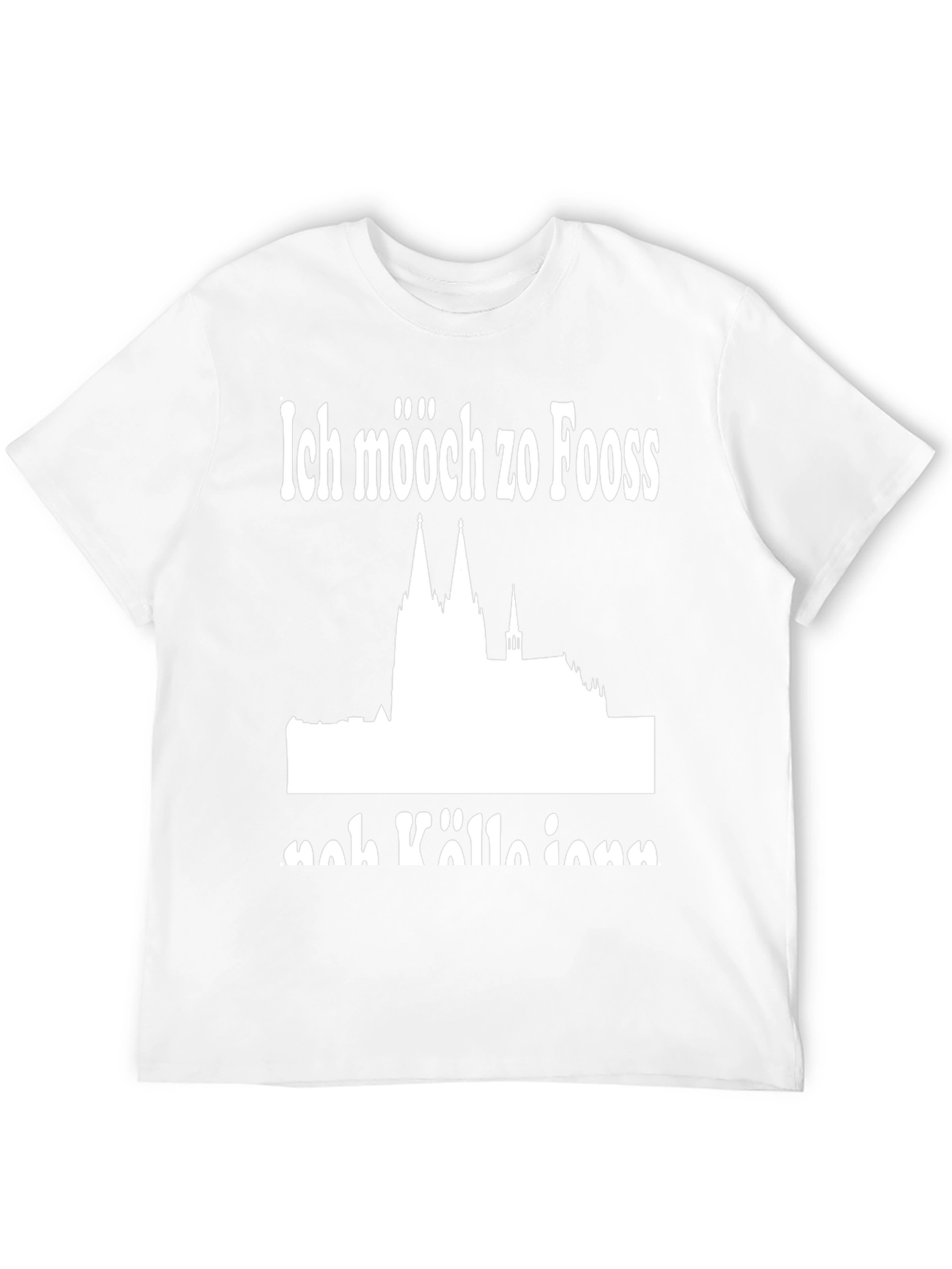 Ich mööch zo Fooss noh Kölle ioon T-Shirt