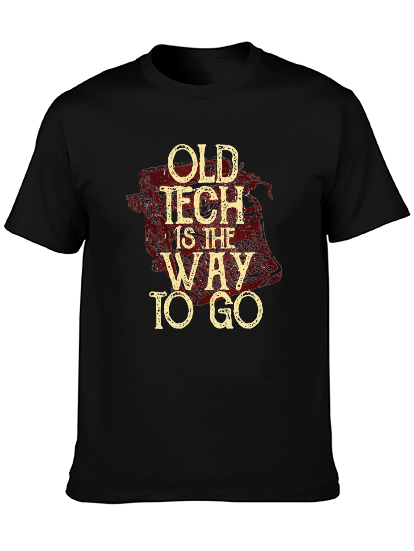Old Tech is the Way to Go Graphic T-Shirt