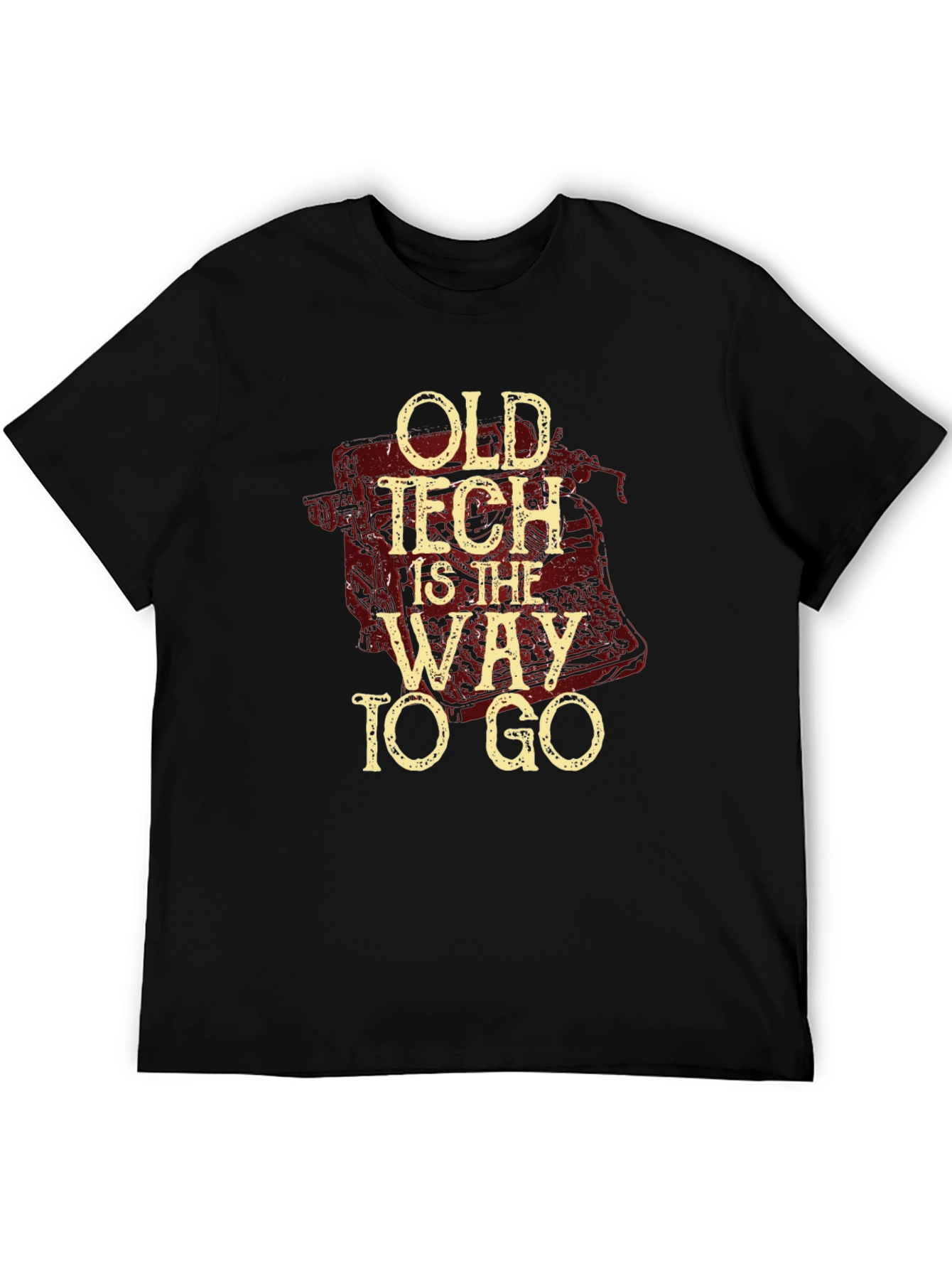Old Tech is the Way to Go Graphic T-Shirt