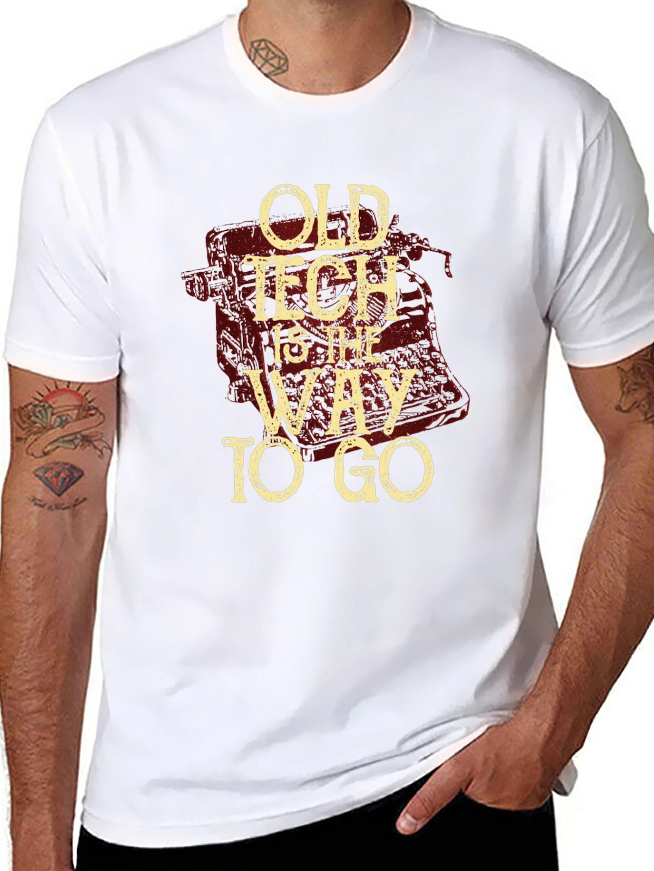 Old Tech is the Way to Go Graphic T-Shirt