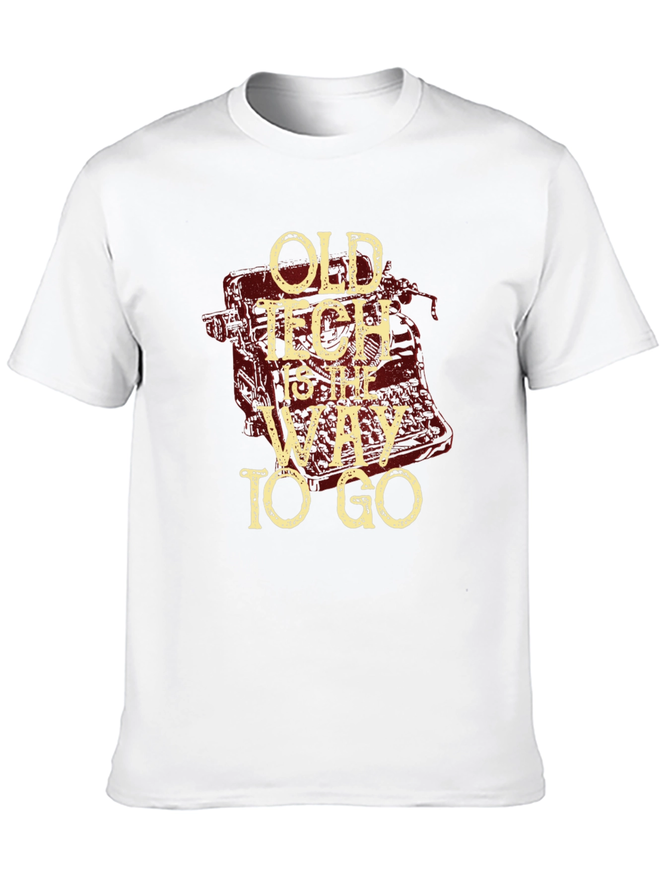 Old Tech is the Way to Go Graphic T-Shirt