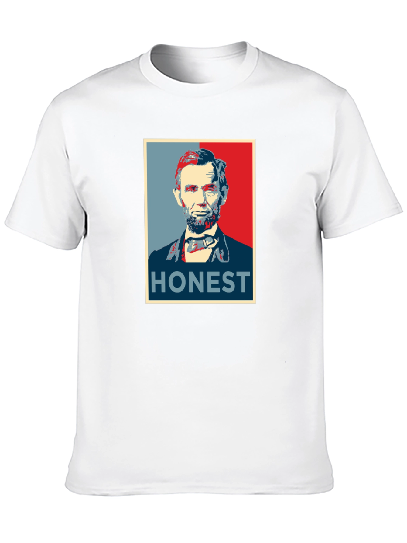 Honest Abe Graphic Tee - Classic Presidential T-Shirt
