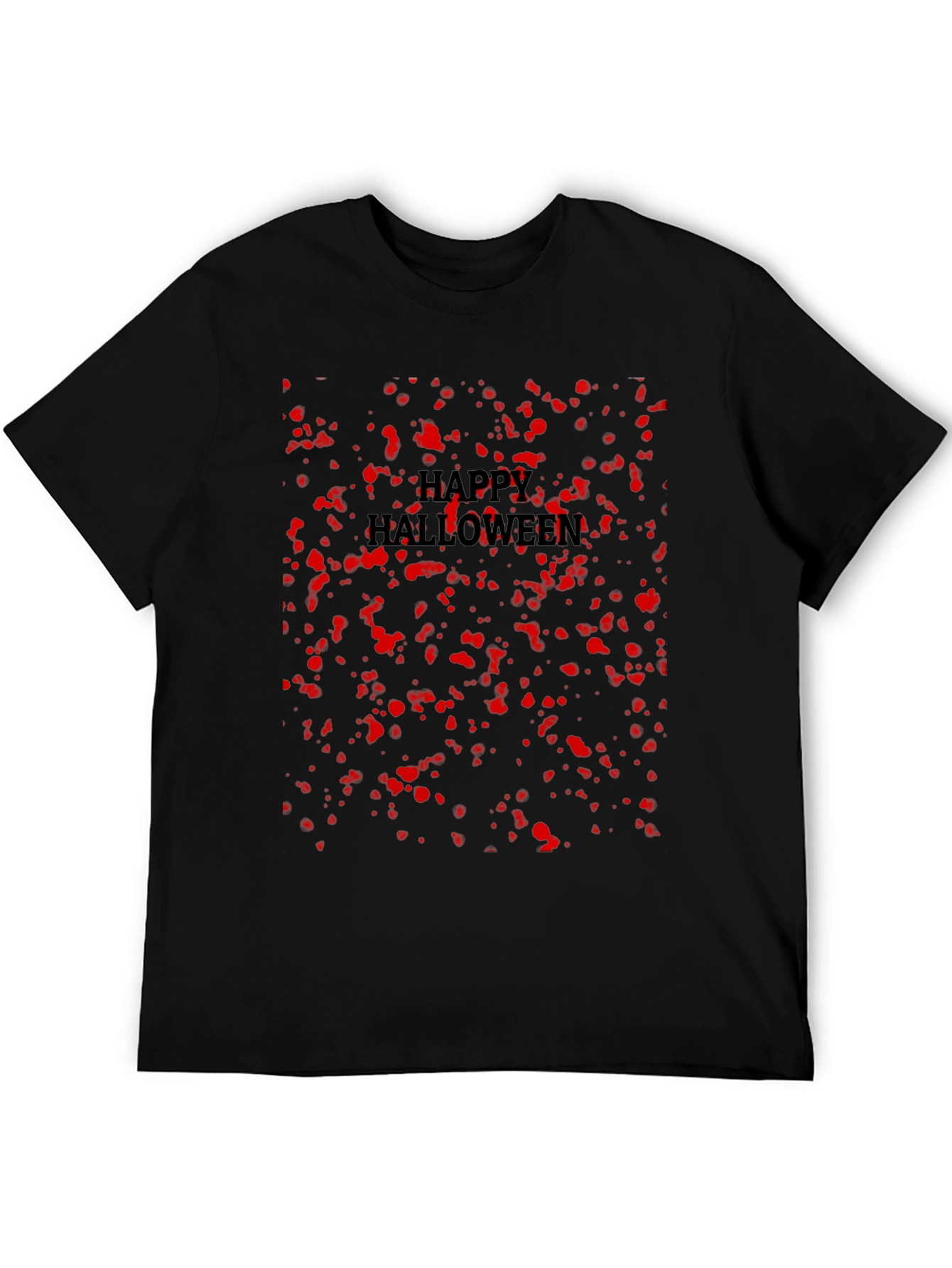 Happy Halloween Blood Splatter T-Shirt