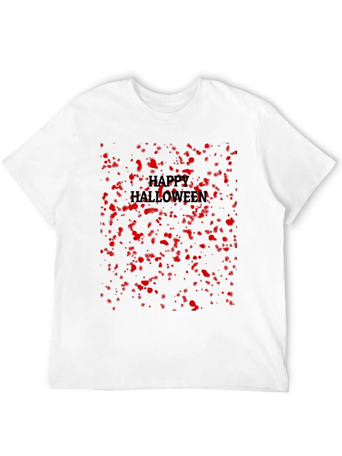 Happy Halloween Blood Splatter T-Shirt
