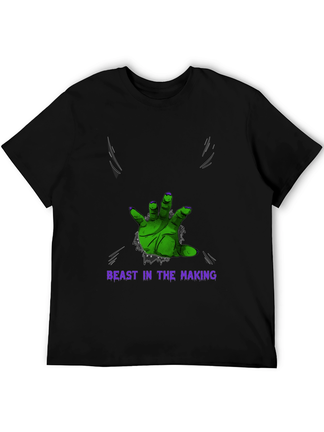 Beast in the Making Graphic Tee - Black