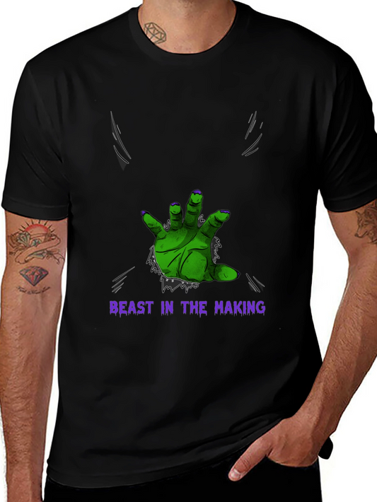 Beast in the Making Graphic Tee - Black