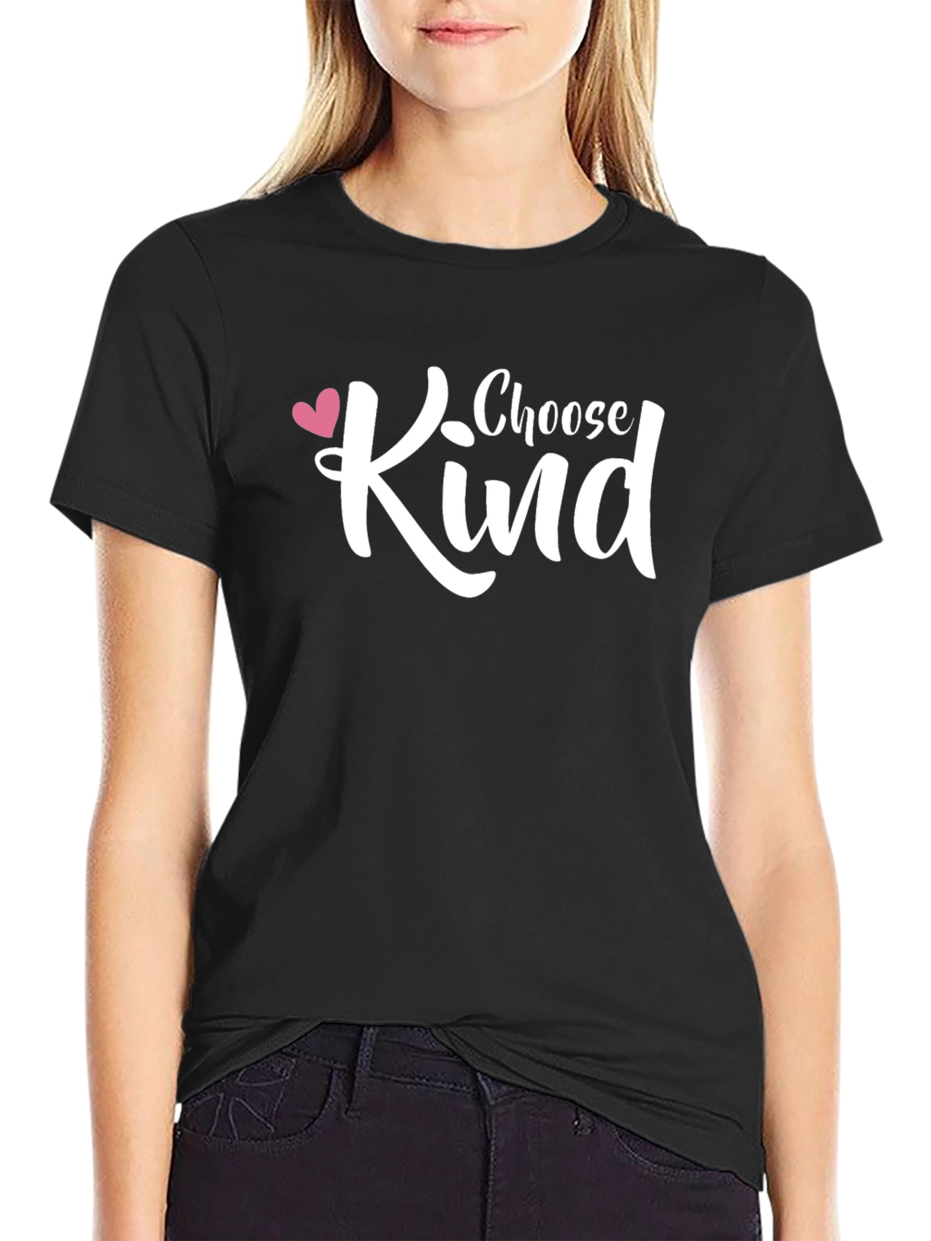 Choose Kind Graphic T-Shirt - Black