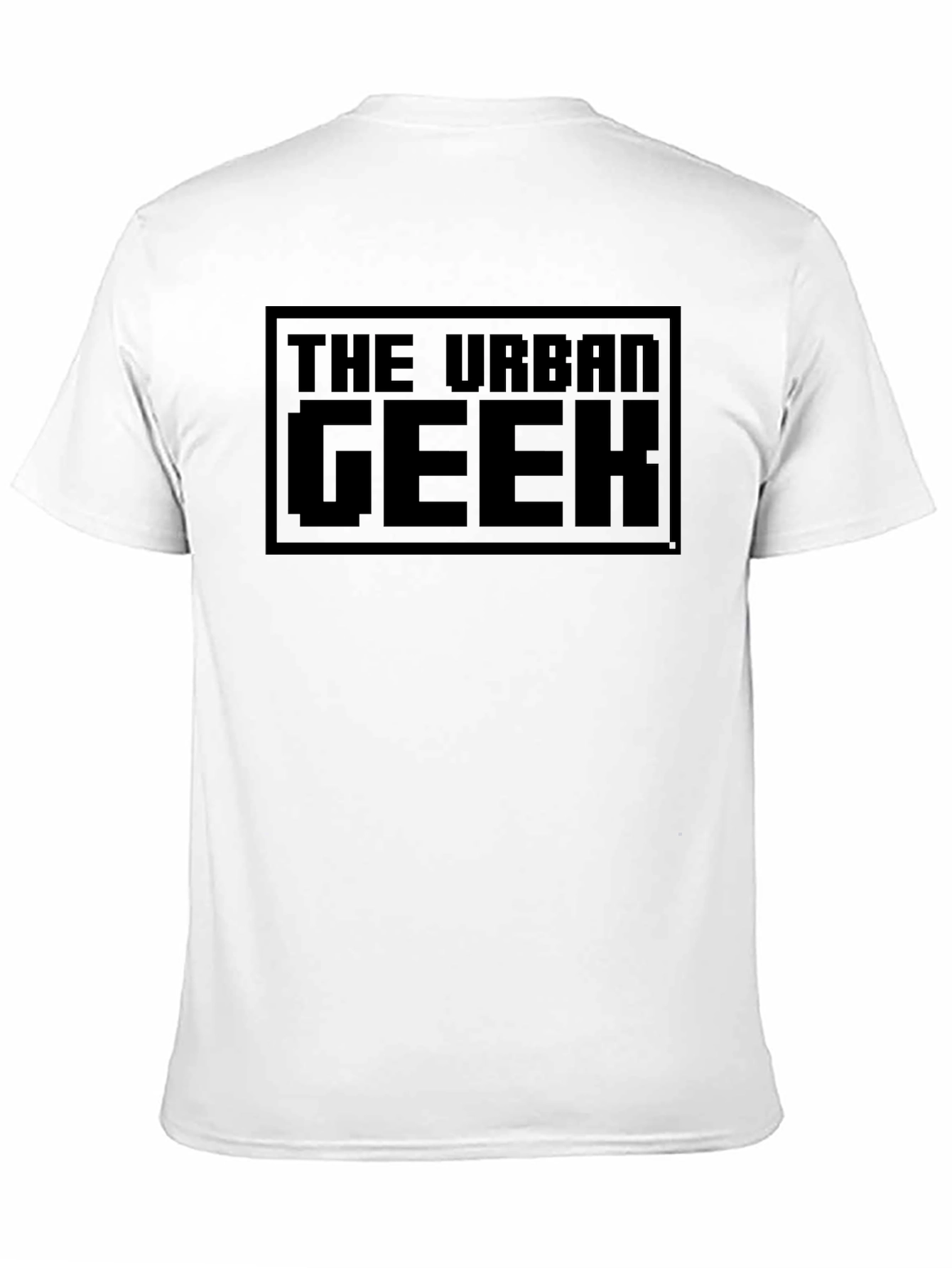 The Urban Geek Black Graphic T-Shirt
