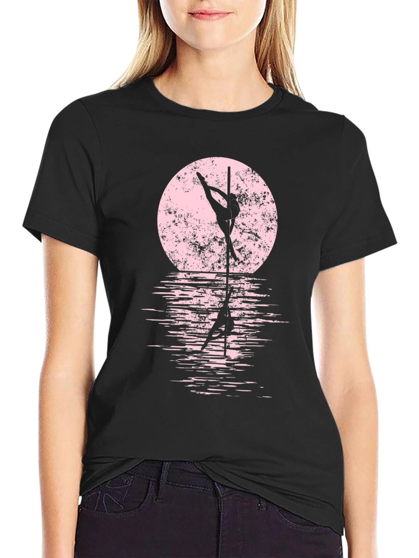 Pole Dancer T-Shirt - Moon Reflection