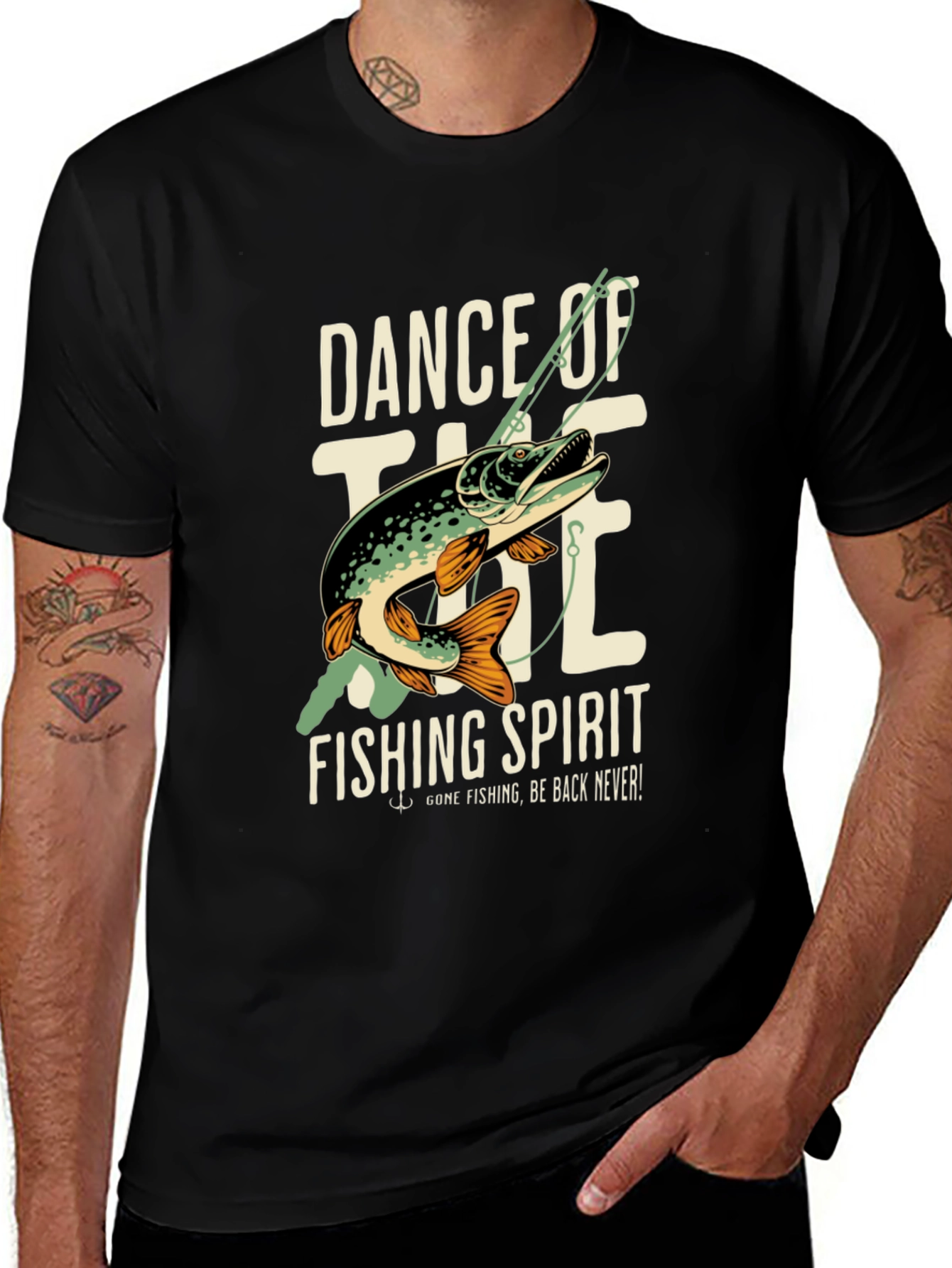 Dance of the Fishing Spirit T-Shirt