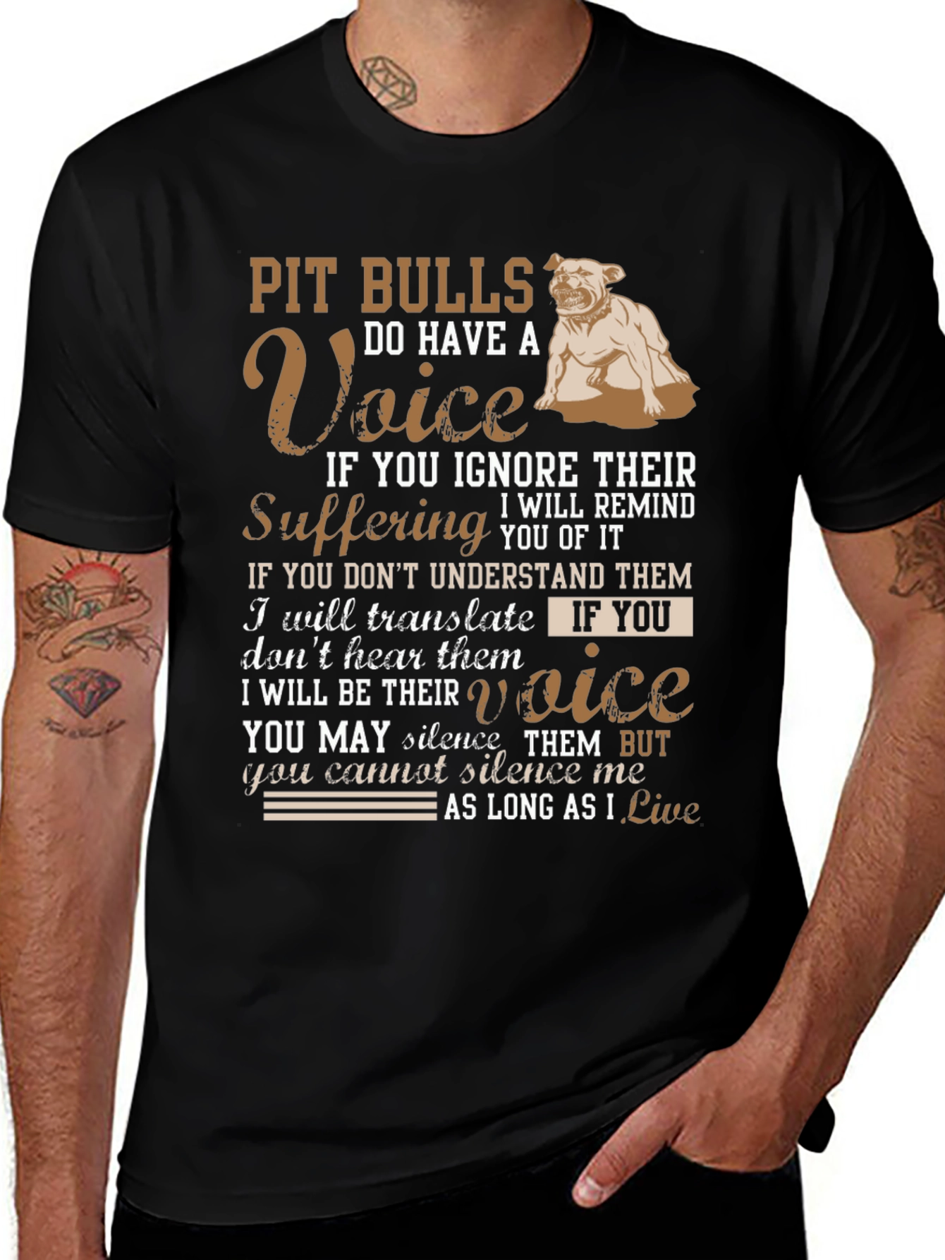 Pit Bull Voice T-Shirt - Advocate Tee