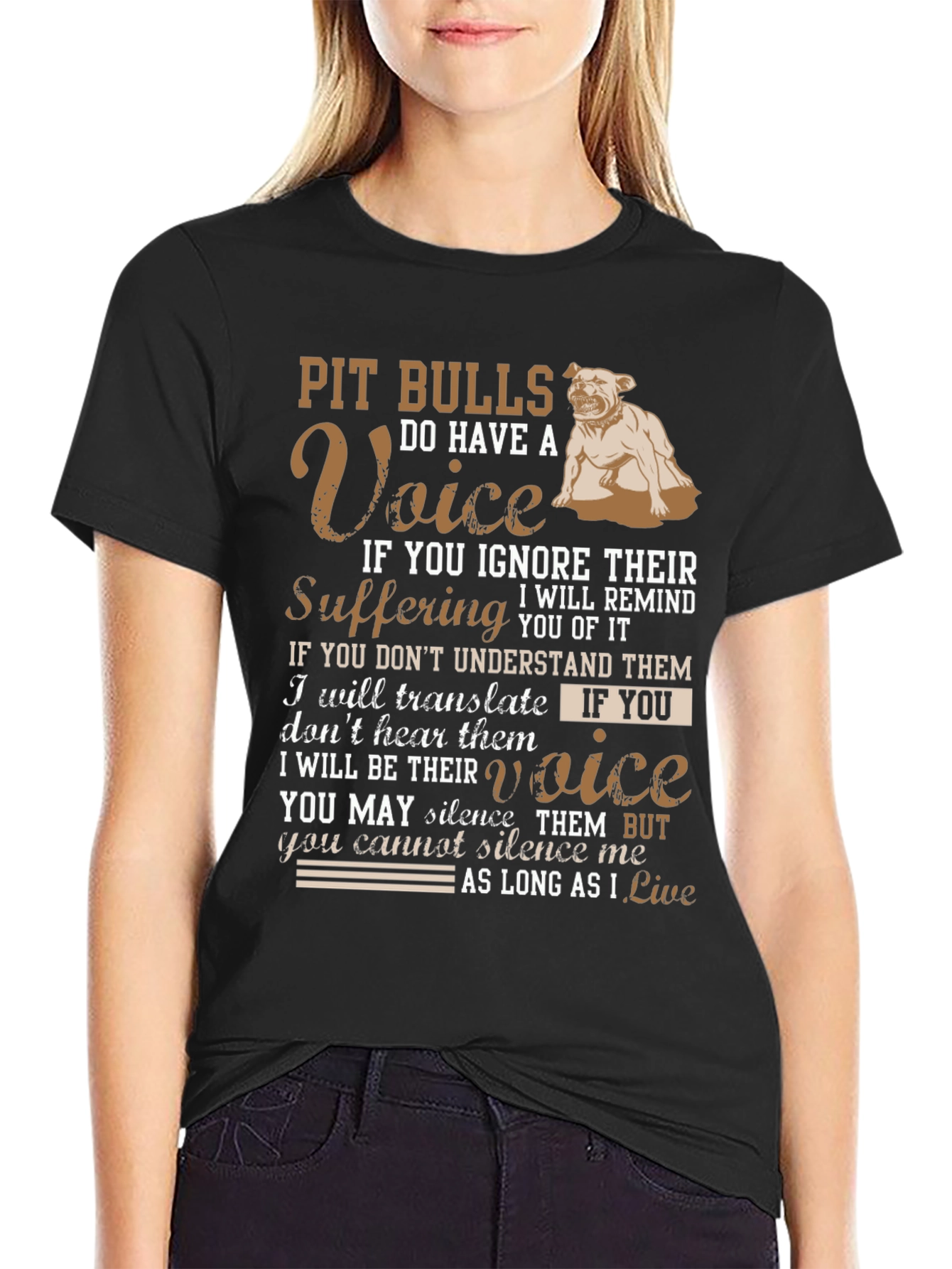 Pit Bull Voice T-Shirt - Advocate Tee