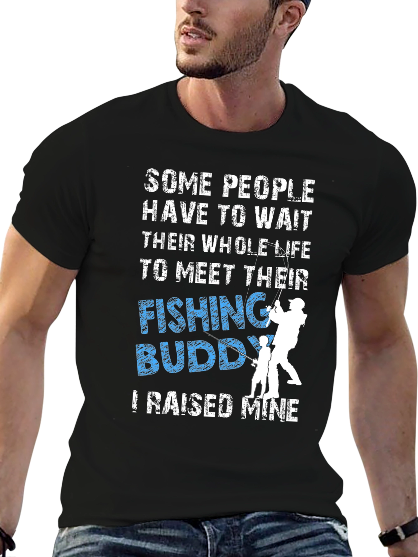 Fishing Buddy T-Shirt - Father Son Matching