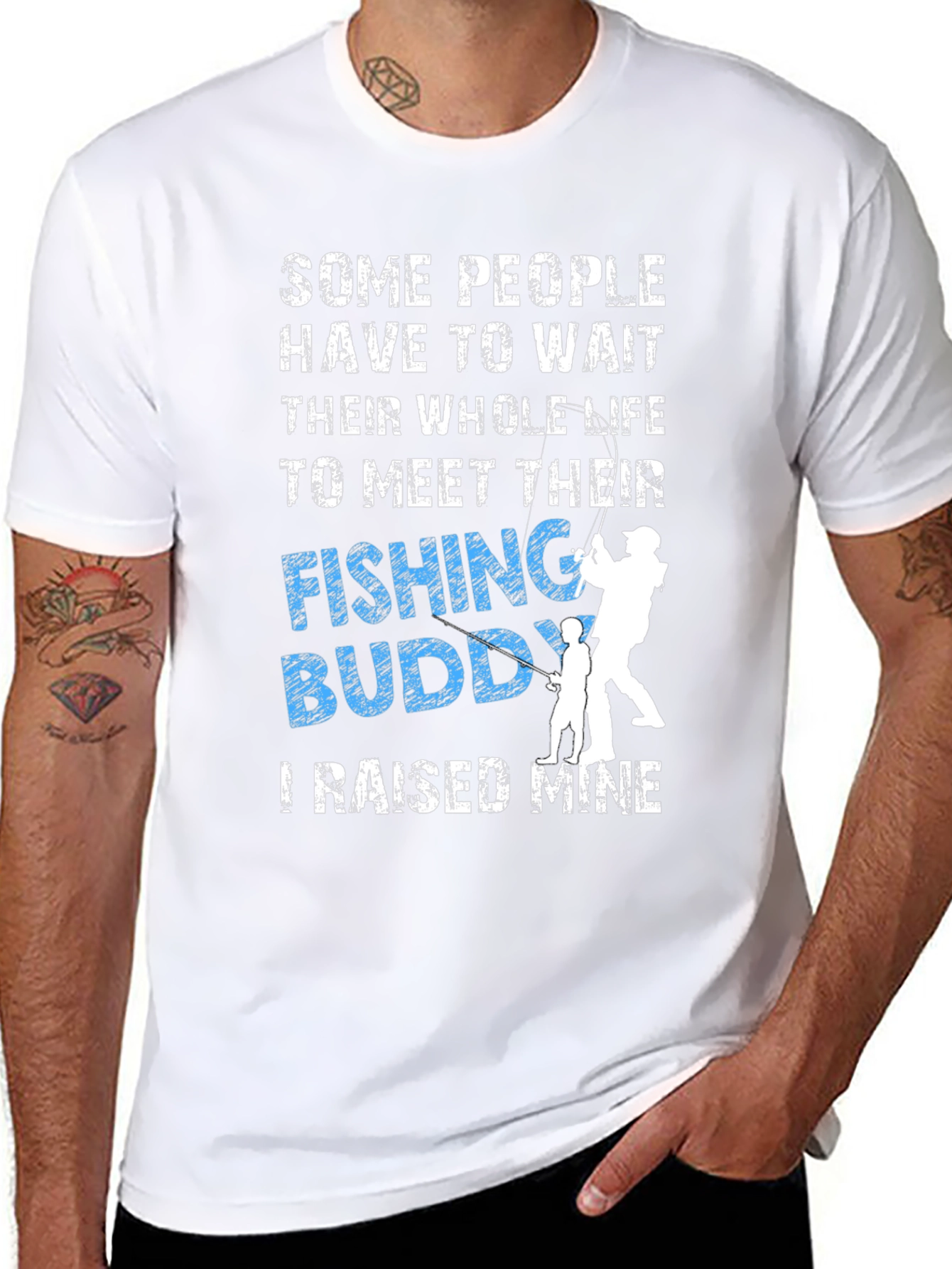 Fishing Buddy T-Shirt - Father Son Matching