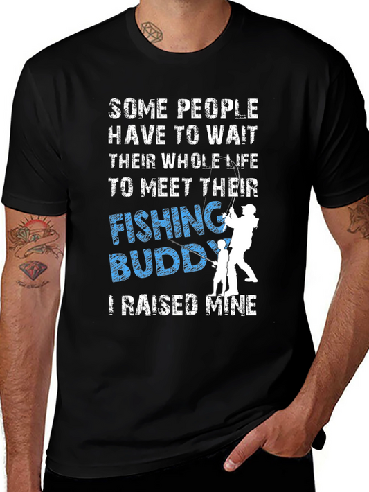Fishing Buddy T-Shirt - Father Son Matching
