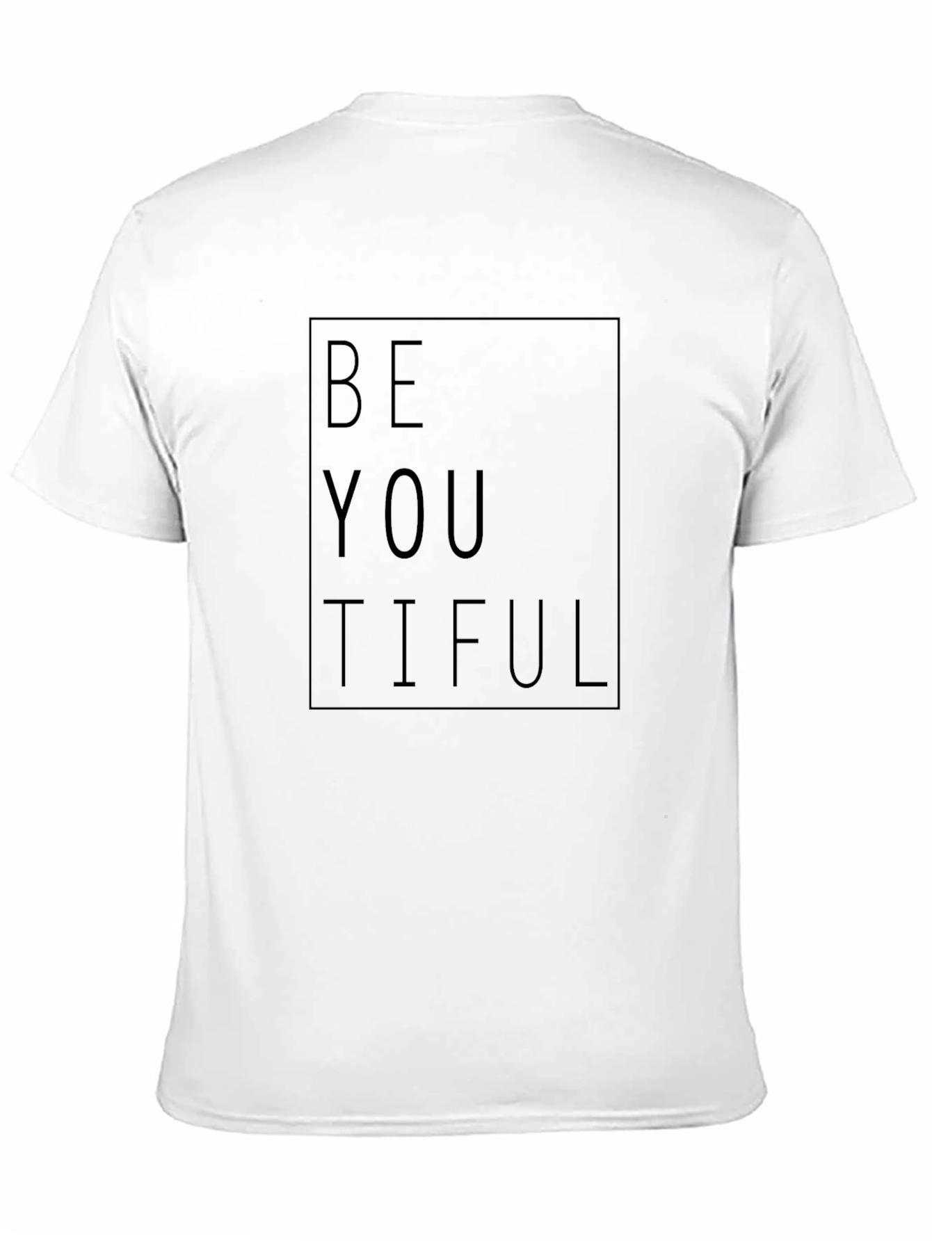 BeYOUtiful Graphic Tee - Stylish Unisex T-Shirt