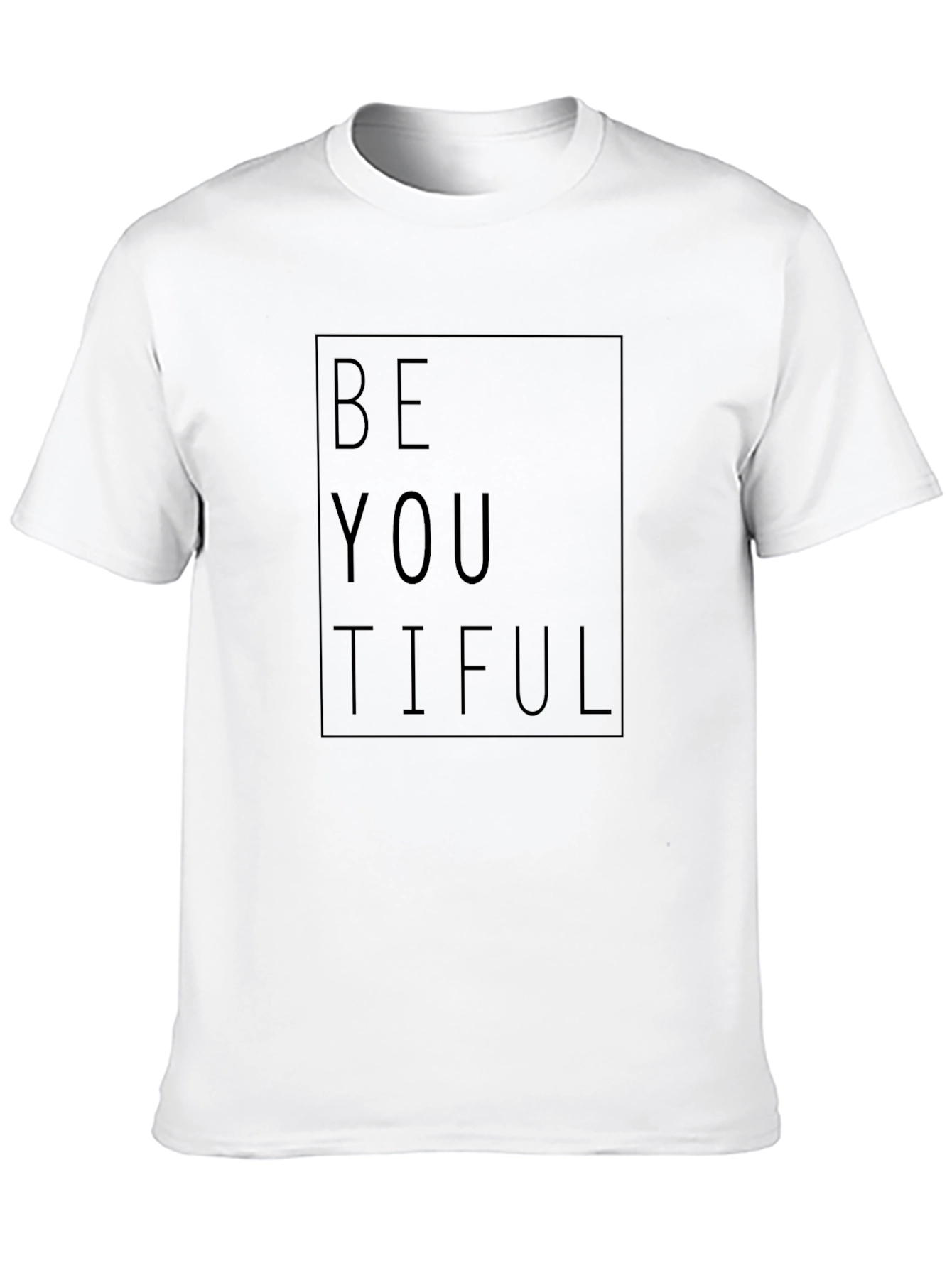 BeYOUtiful Graphic Tee - Stylish Unisex T-Shirt