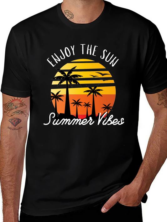 Enjoy the Sun Summer Vibes Graphic Tee