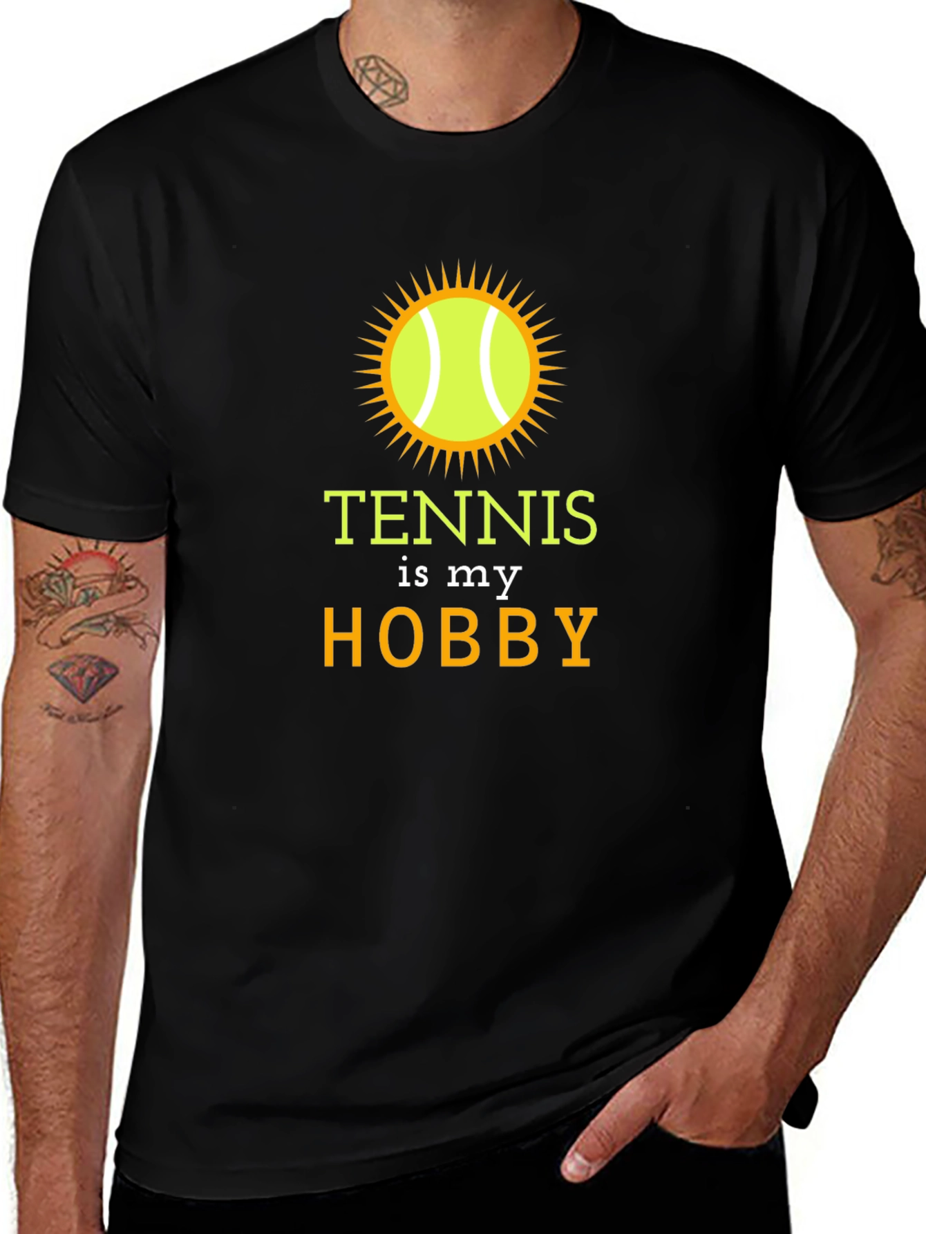 Tennis Is My Hobby Graphic Tee