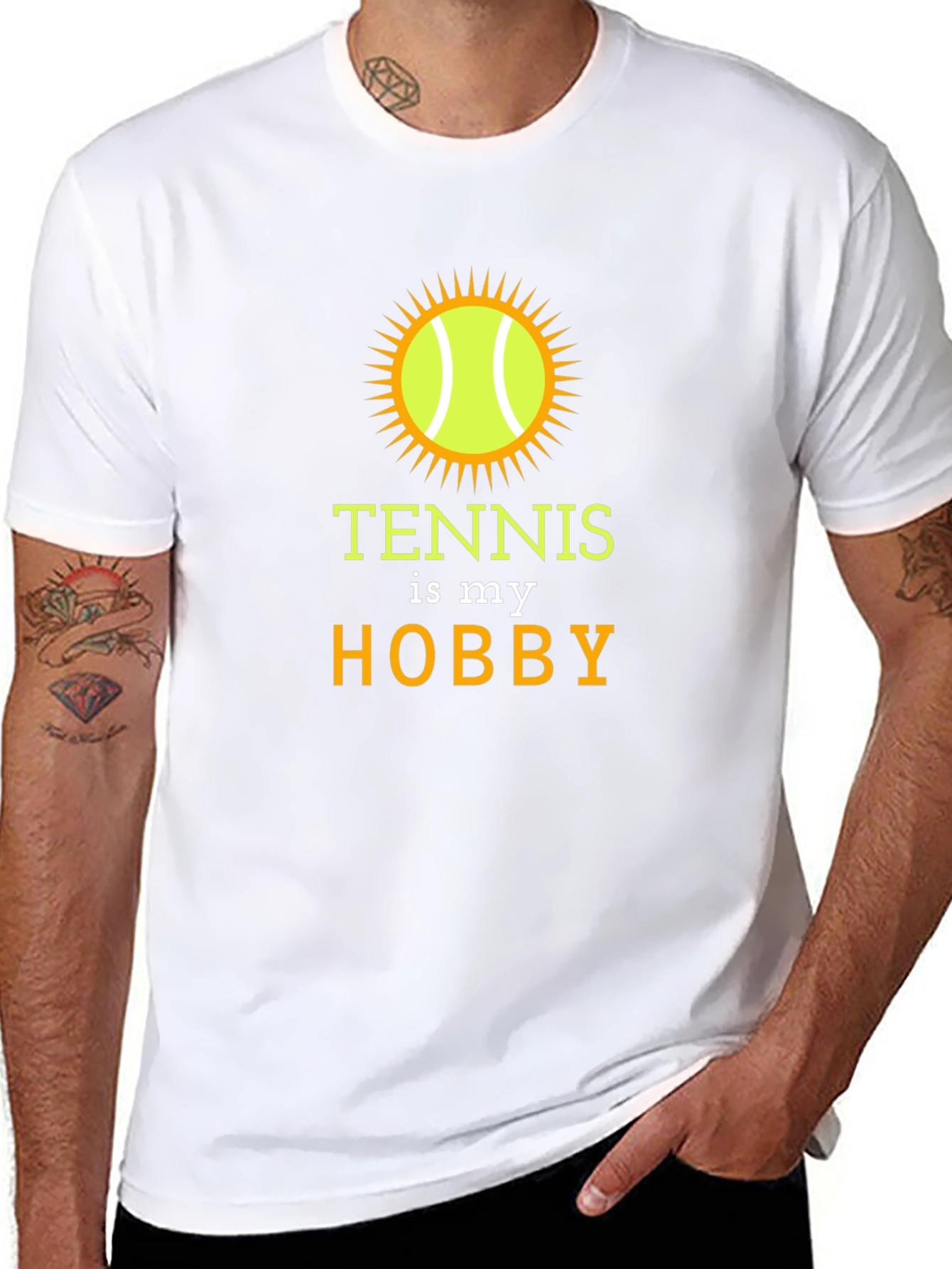 Tennis Is My Hobby Graphic Tee