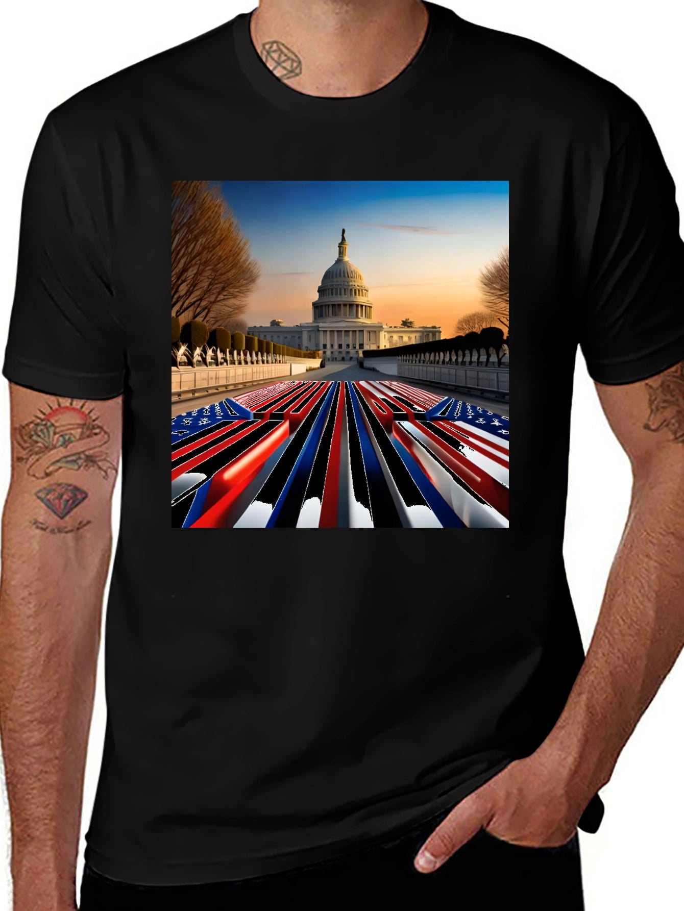 Capitol USA Patriotic T-Shirt