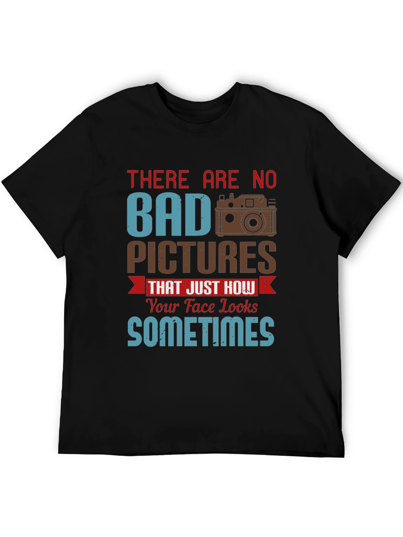 Funny Photography T-Shirt - No Bad Pictures Graphic Tee