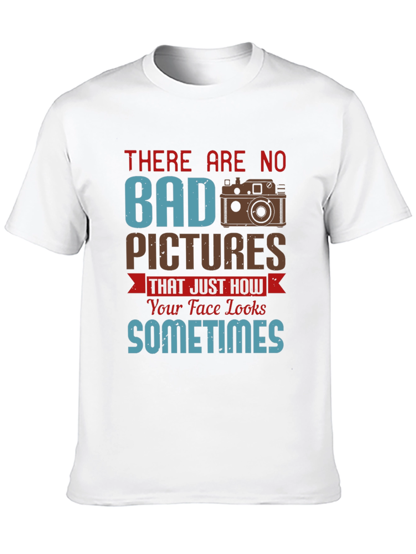 Funny Photography T-Shirt - No Bad Pictures Graphic Tee