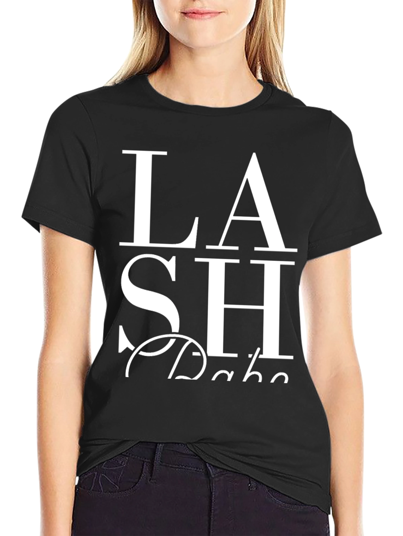 Lash Babe Graphic Tee - Stylish Eyelash Extension T-Shirt