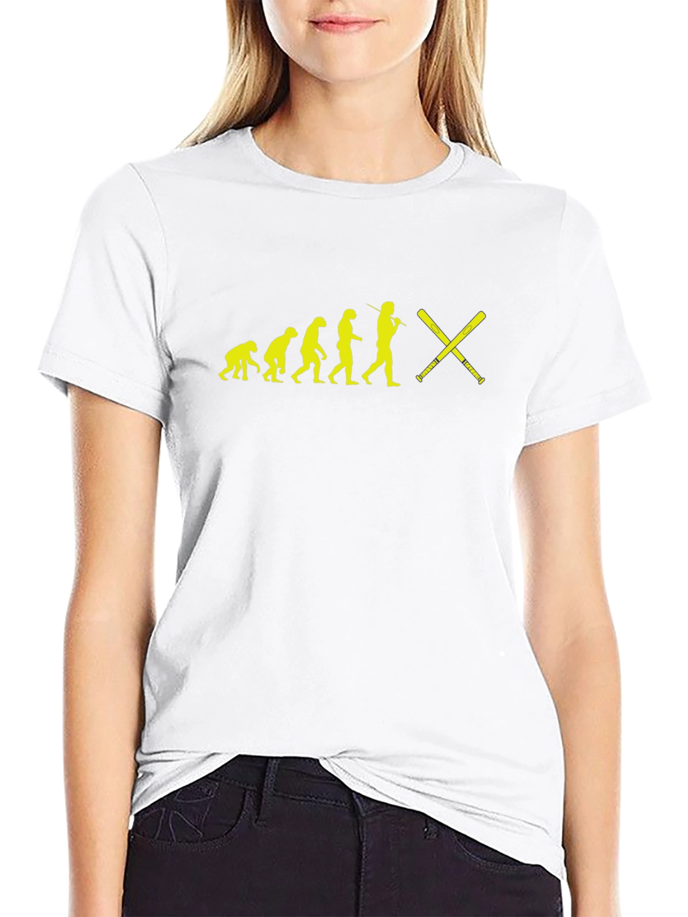 Evolution of Baseball T-Shirt