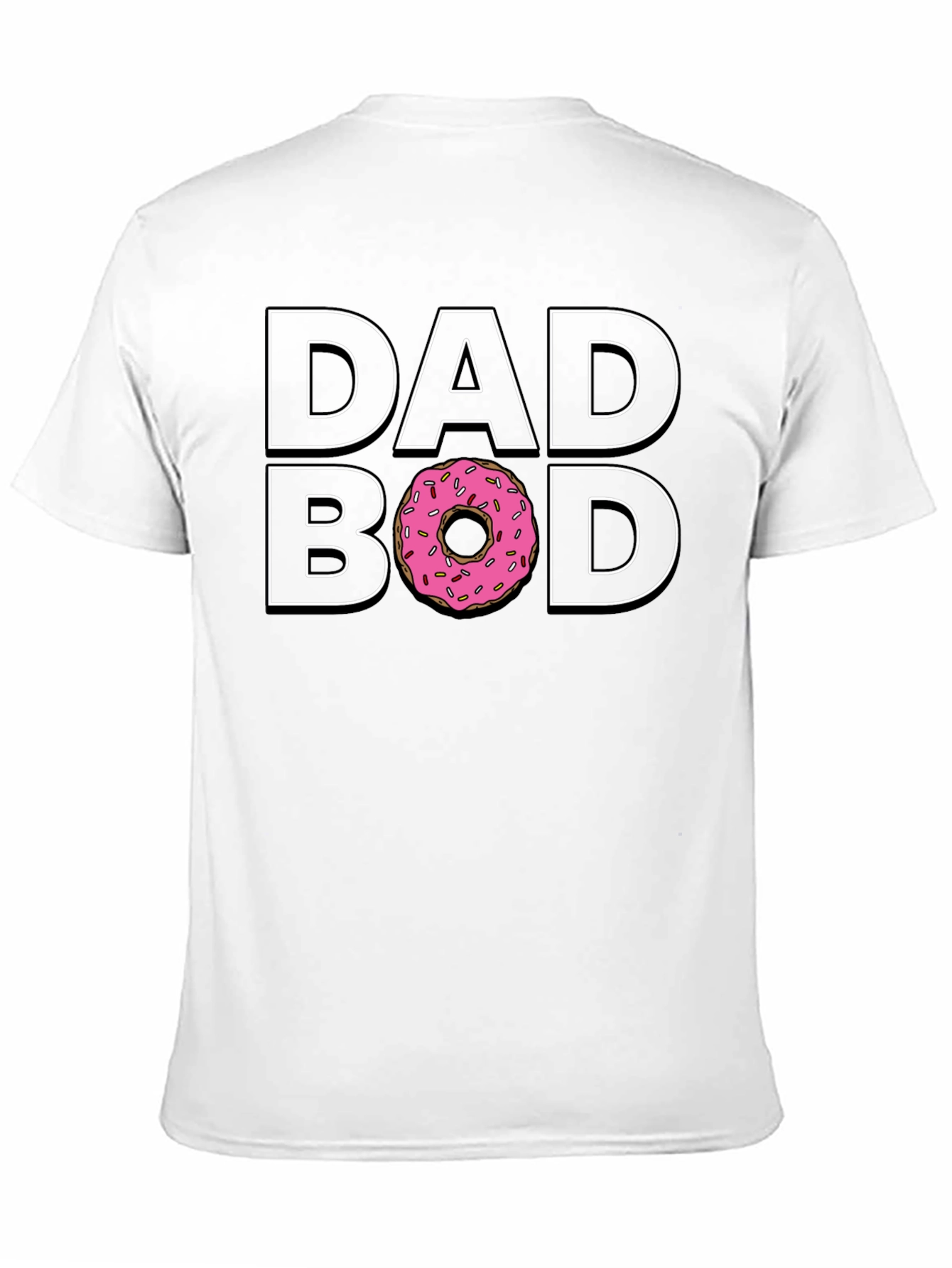 Dad Bod Donut T-Shirt - Funny Dad Shirt