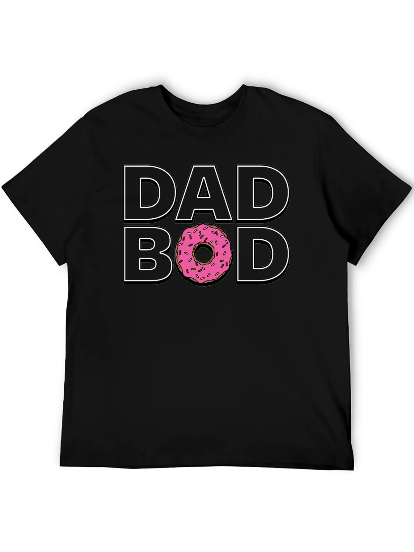 Dad Bod Donut T-Shirt - Funny Dad Shirt
