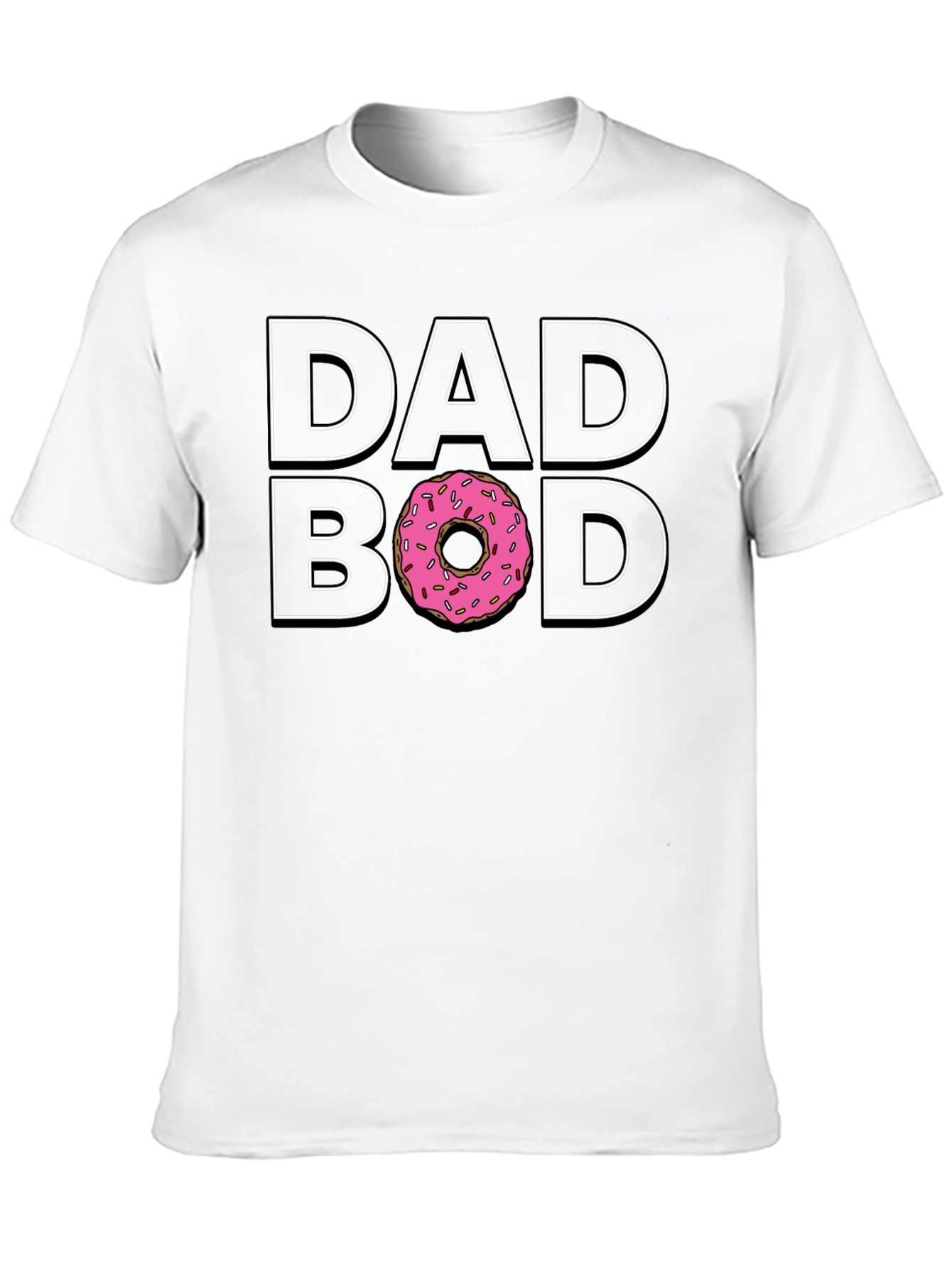 Dad Bod Donut T-Shirt - Funny Dad Shirt